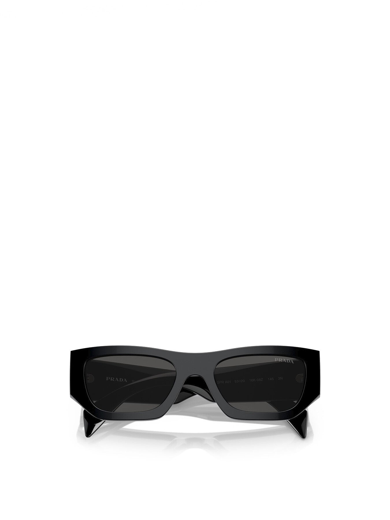 PR A01S Angular Slim Frame Acetate Sunglasses