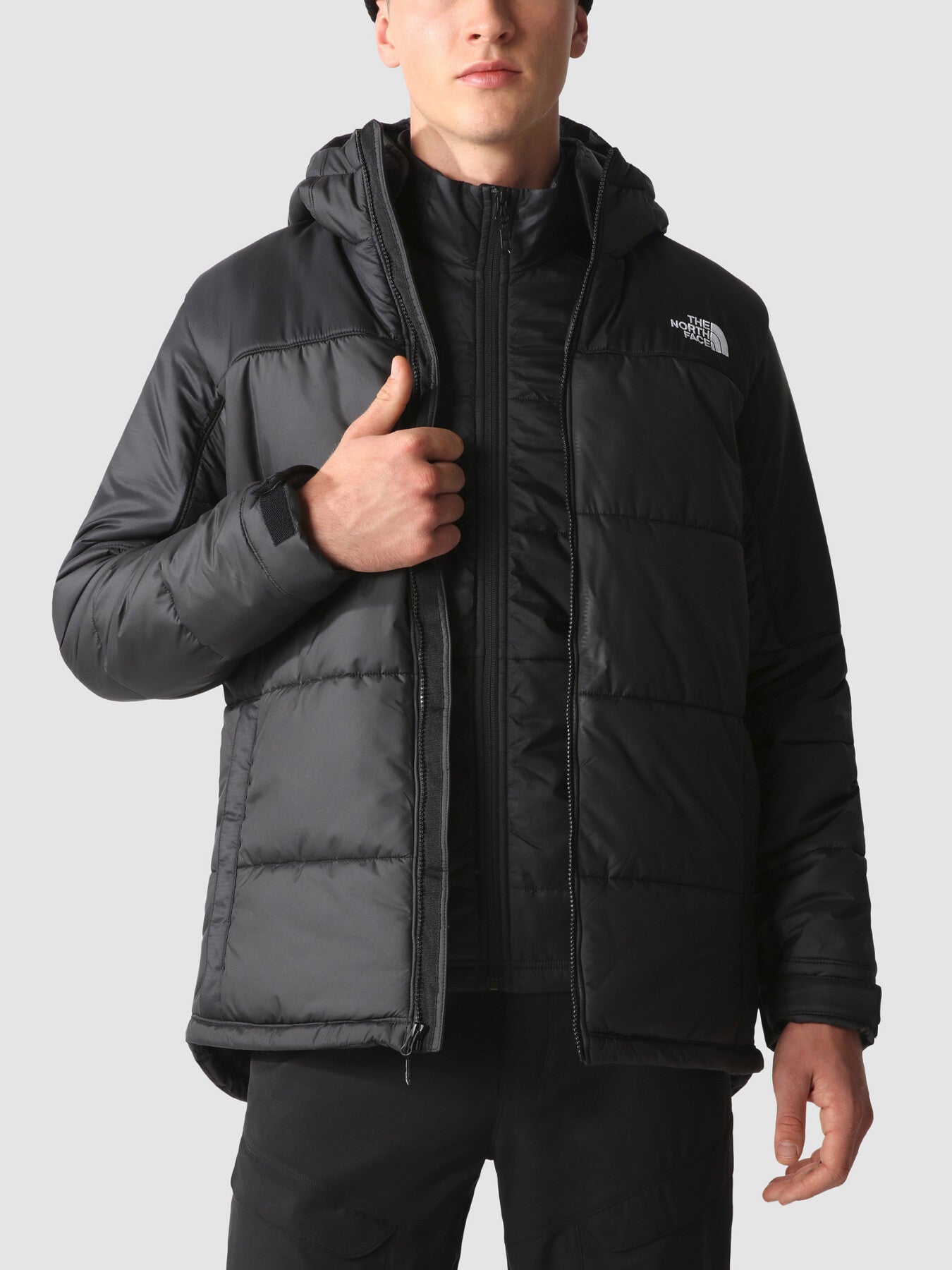 Mens Circular Synthetic Hooded Jacket