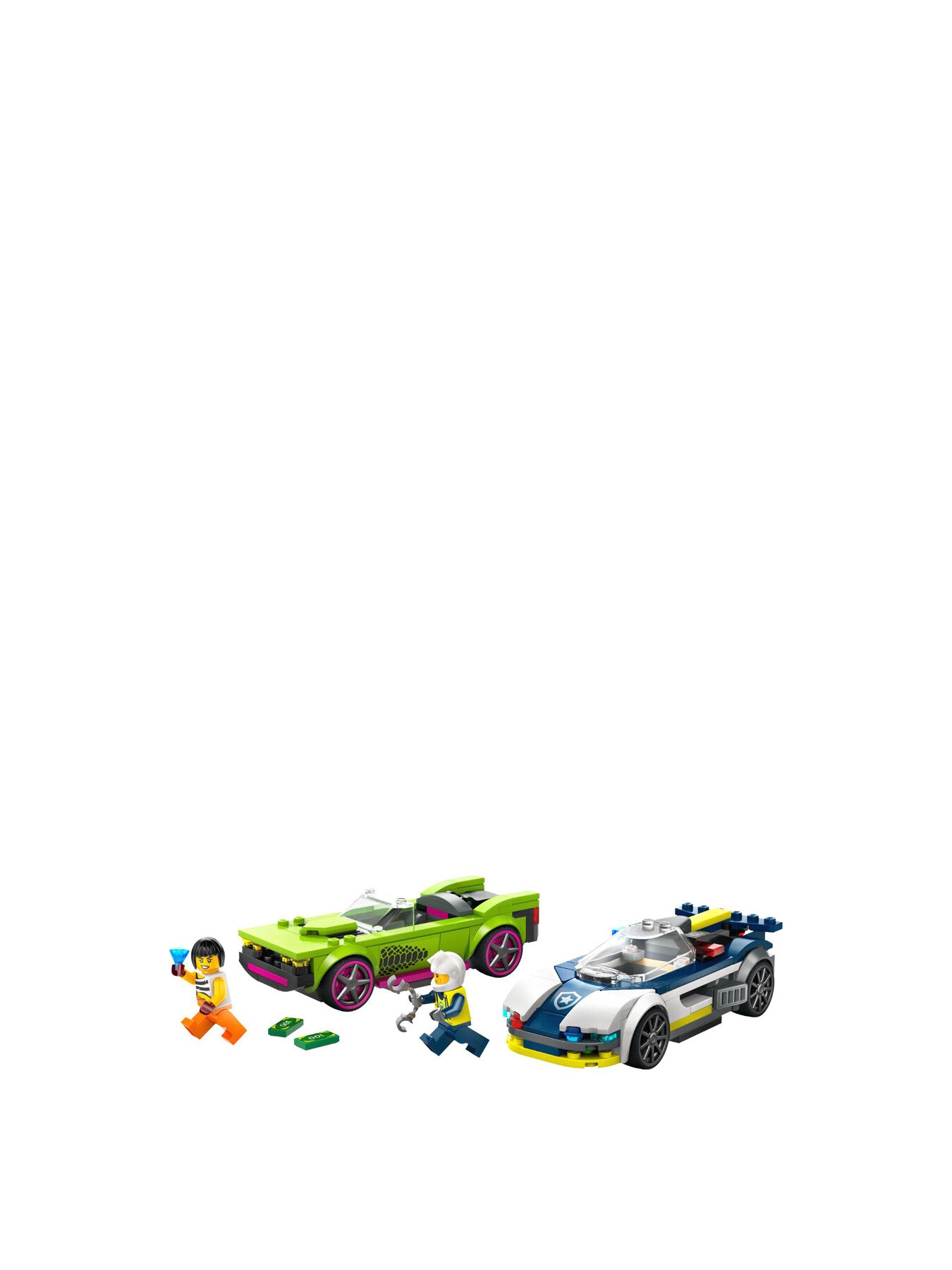 Police Car and Muscle Car Chase 60415