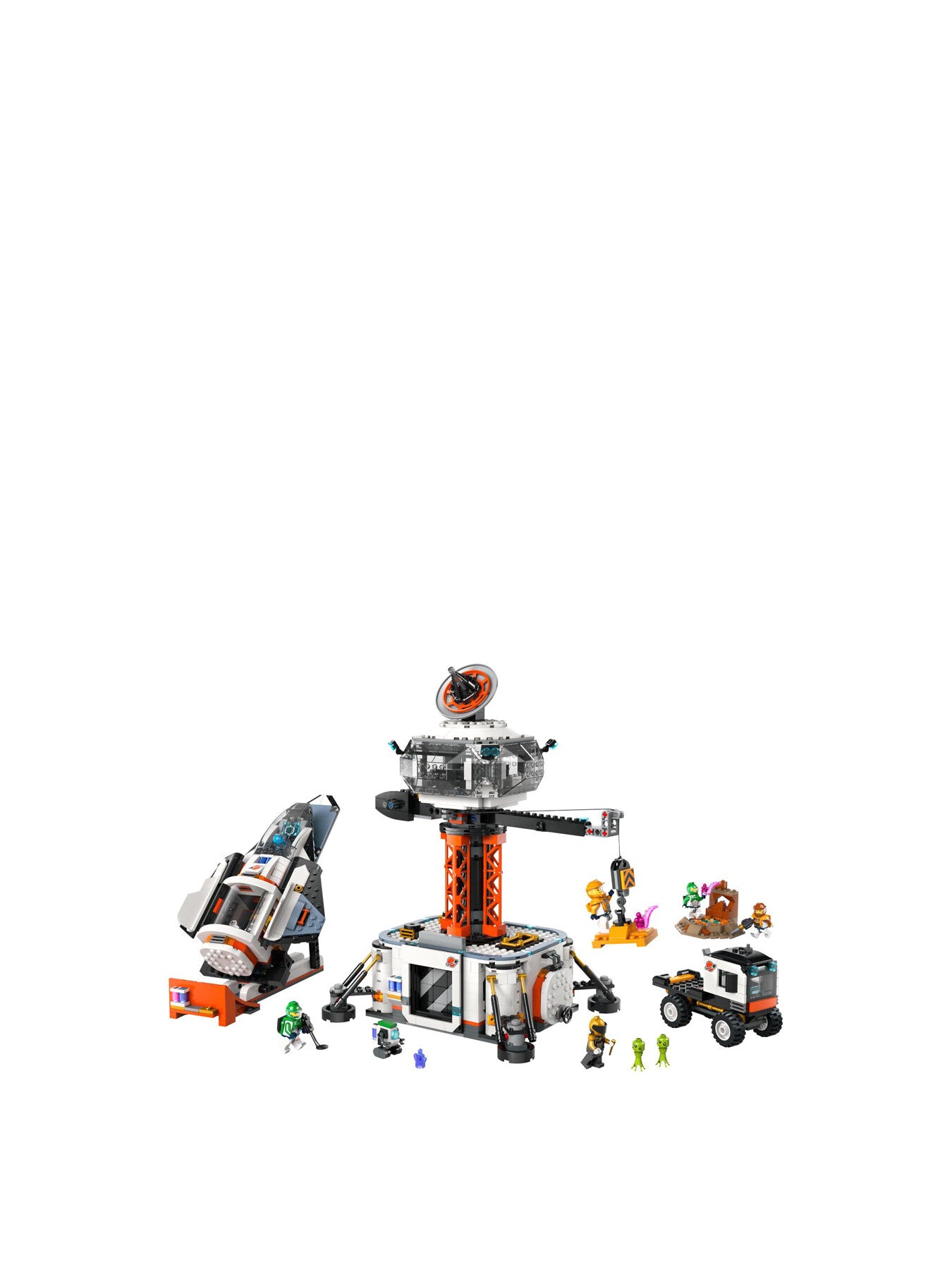 Space Base and Rocket Launchpad 60434