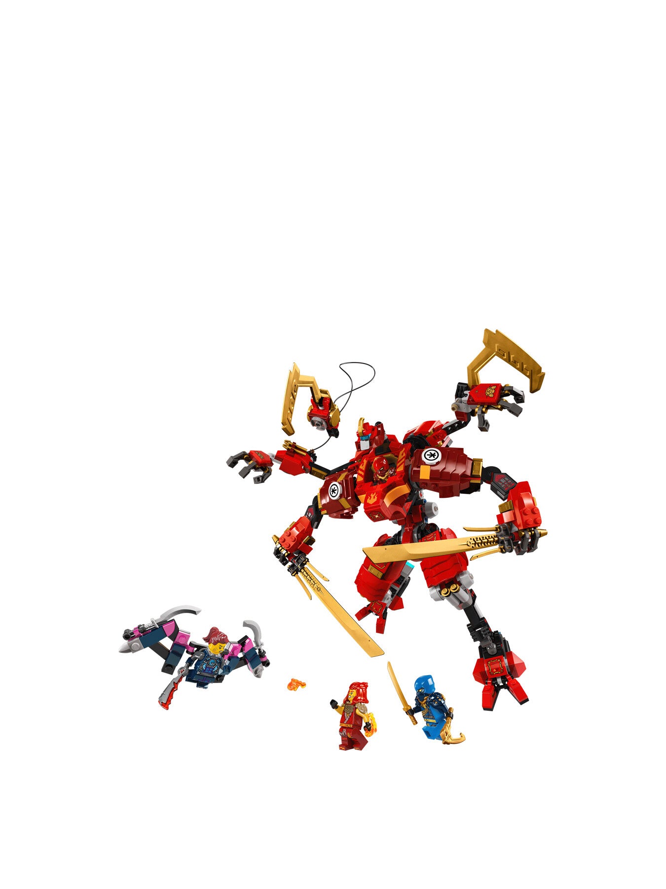 LEGO NINJAGO Kai’s Ninja Climber Mech Action Figure