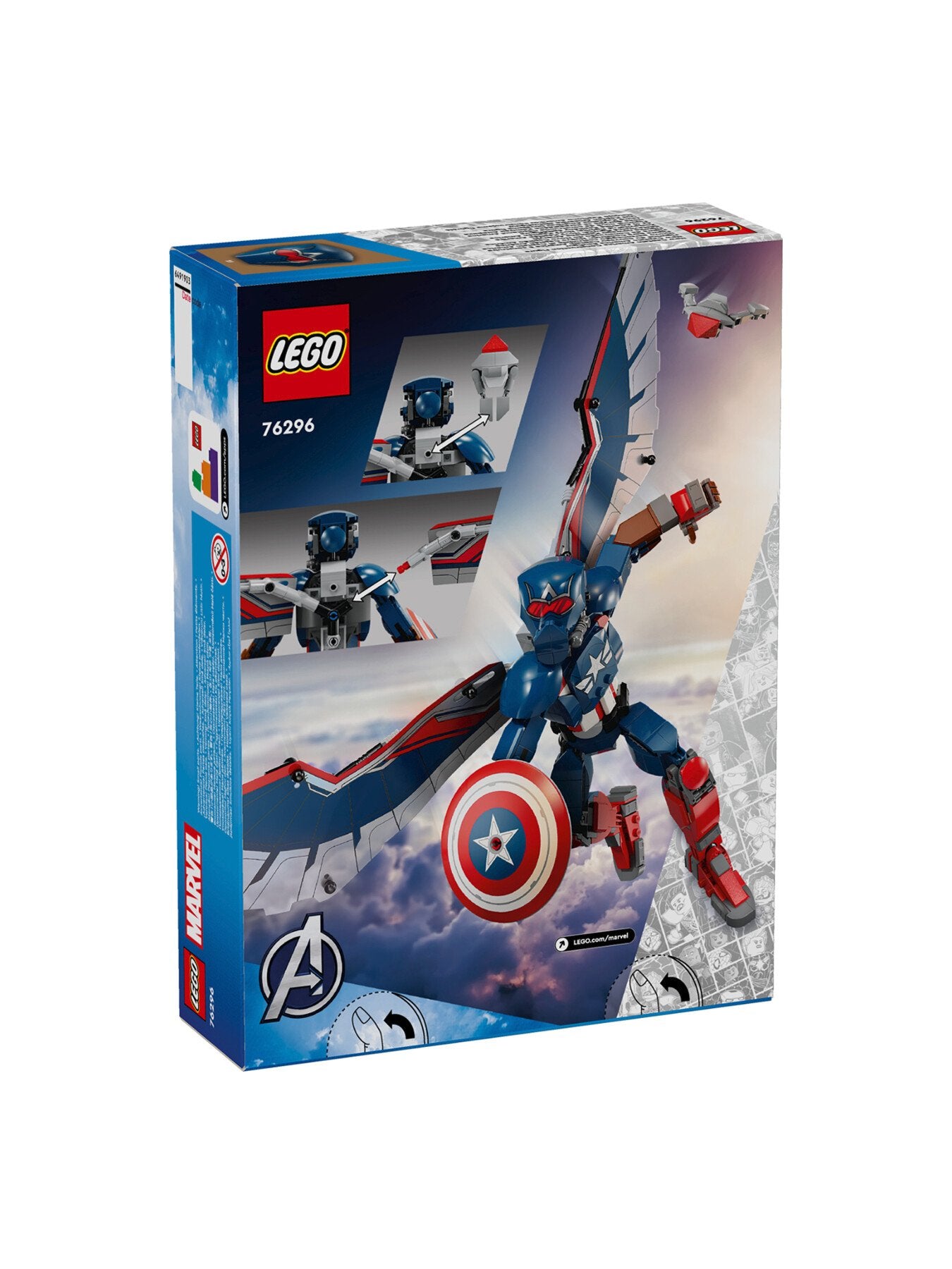 LEGO® New Captain America Construction Figure