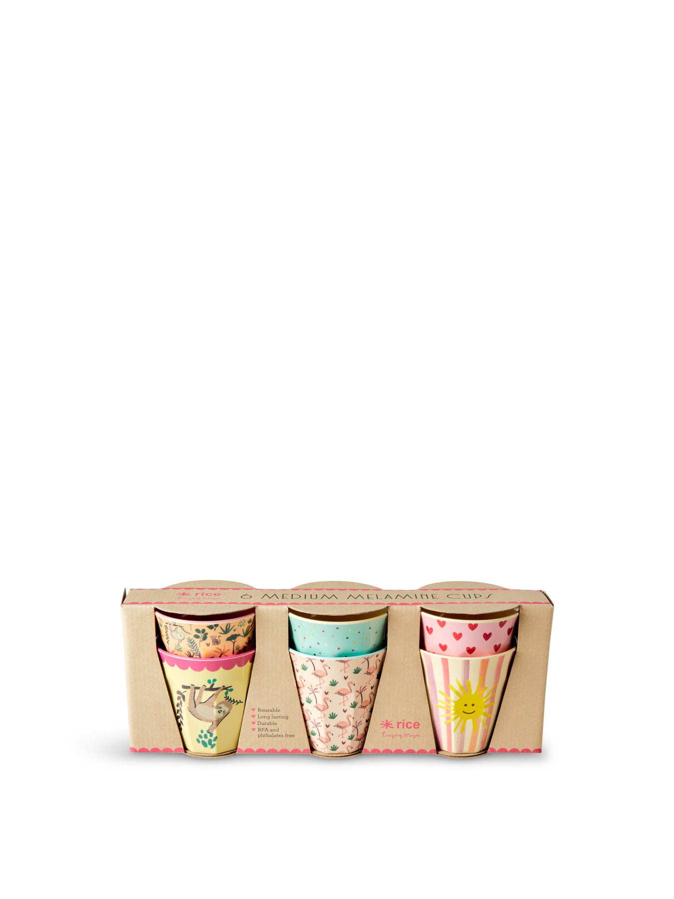 Melamine Cups - 6 Pack