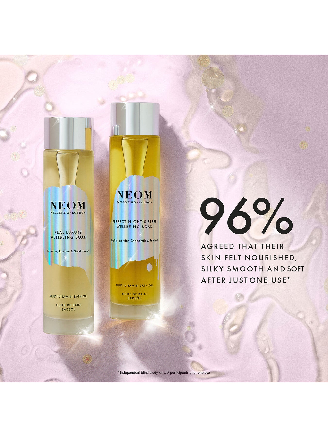 Real Luxury Wellbeing Soak Multi-Vitamin Bath Oil 100ml