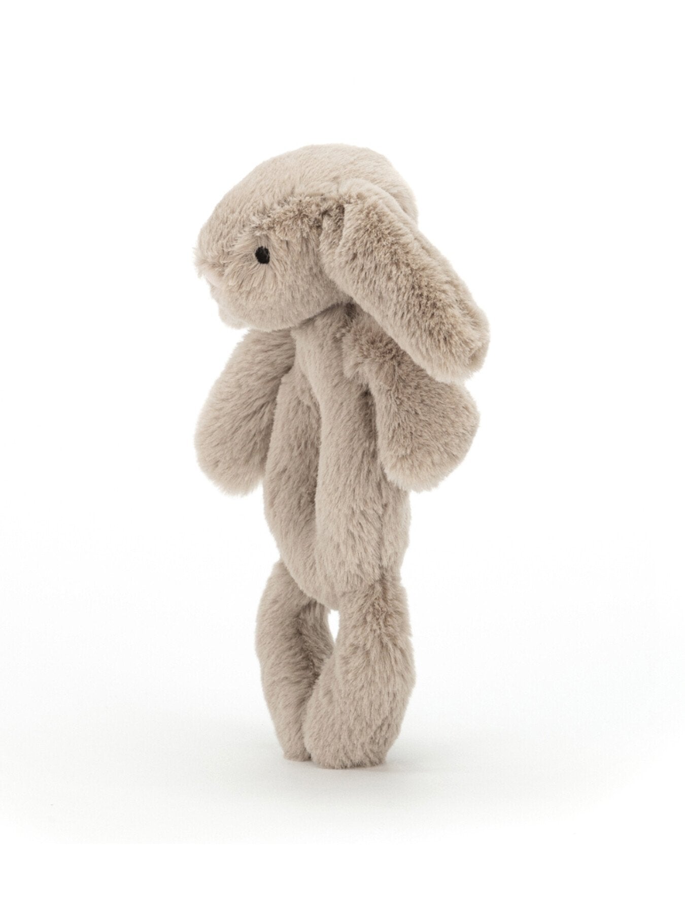 Bashful Beige Bunny Ring Rattle
