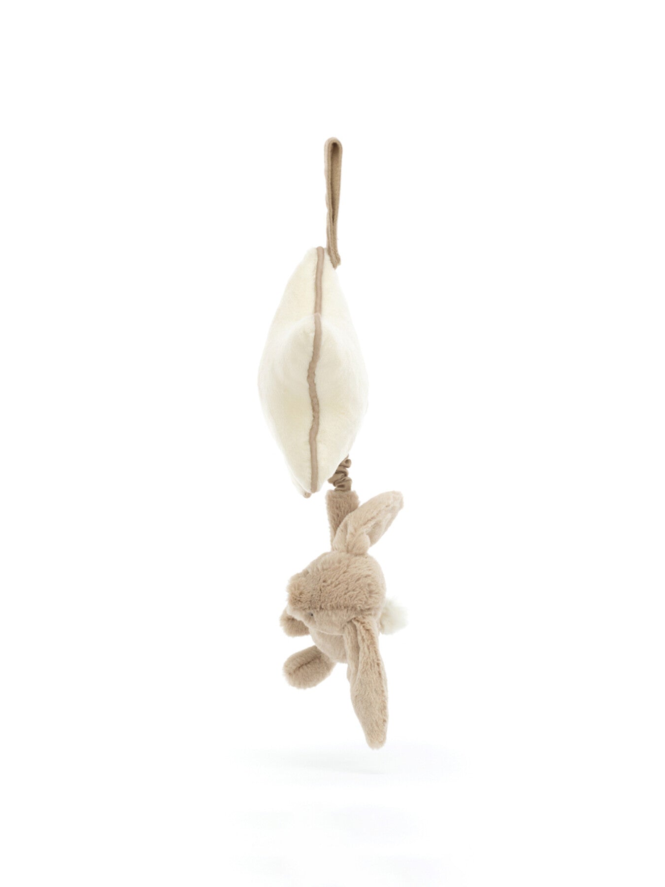 Bashful Beige Bunny Musical Pull