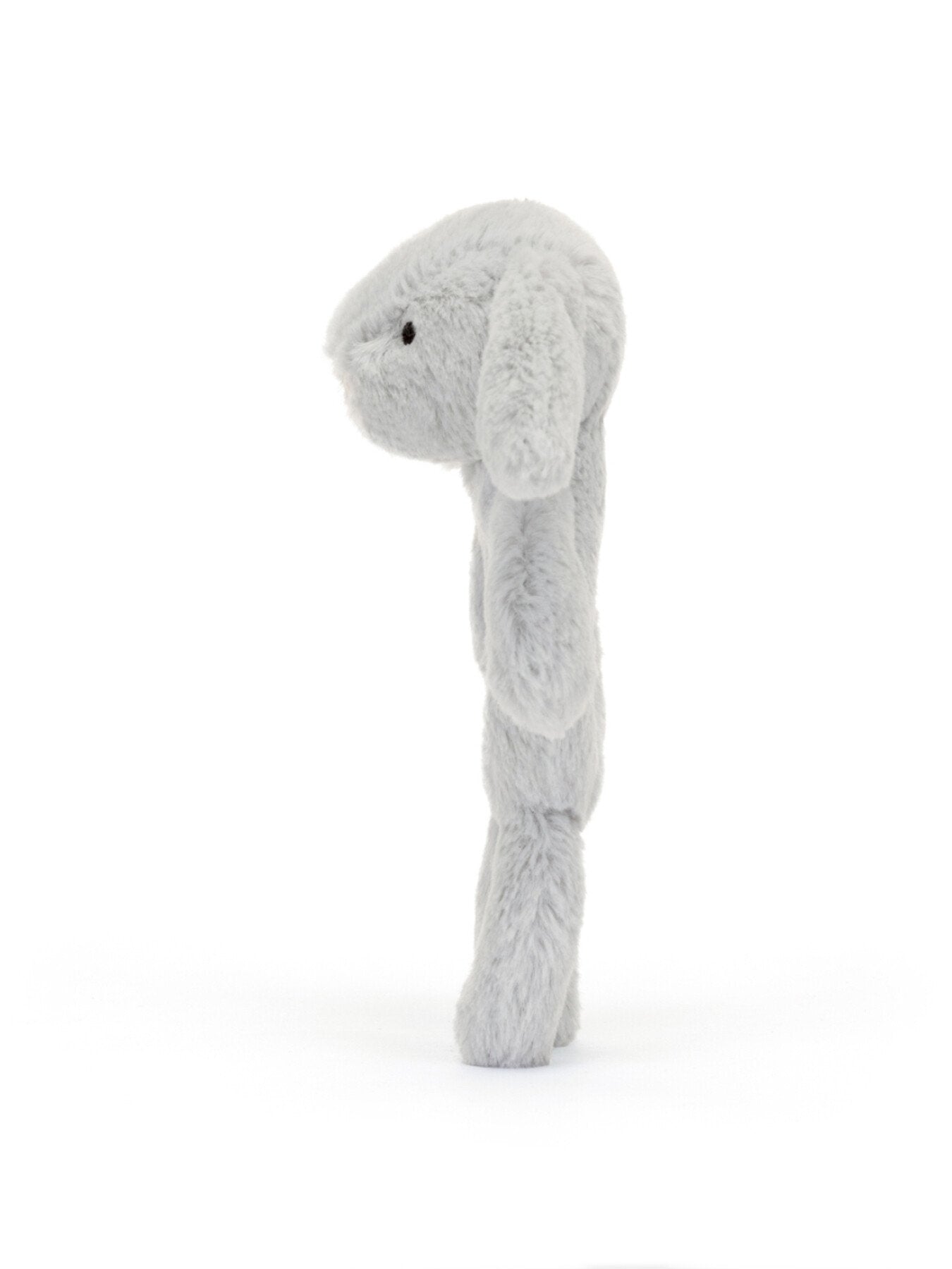 Bashful Silver Bunny Ring Rattle