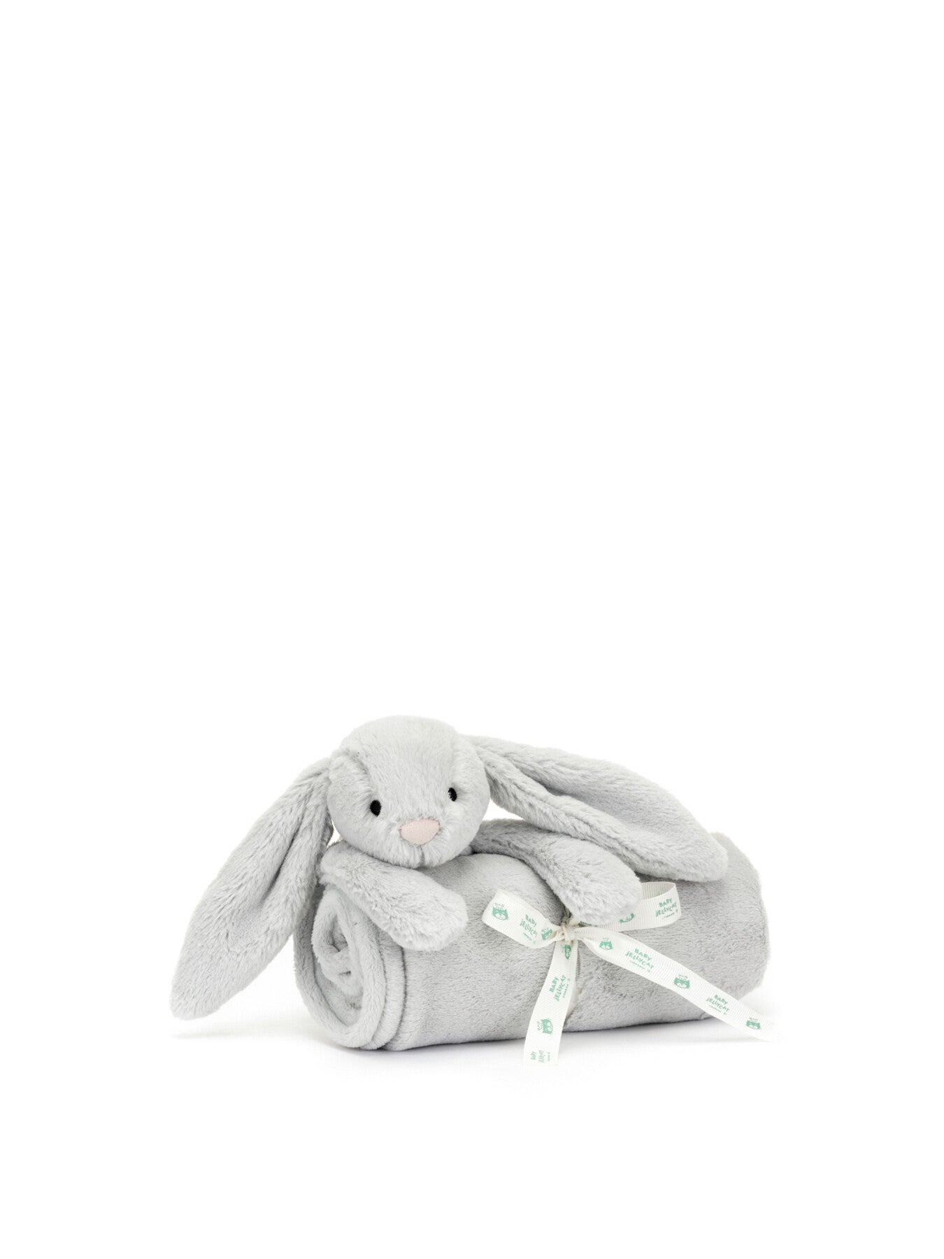 Bashful Silver Bunny Blankie