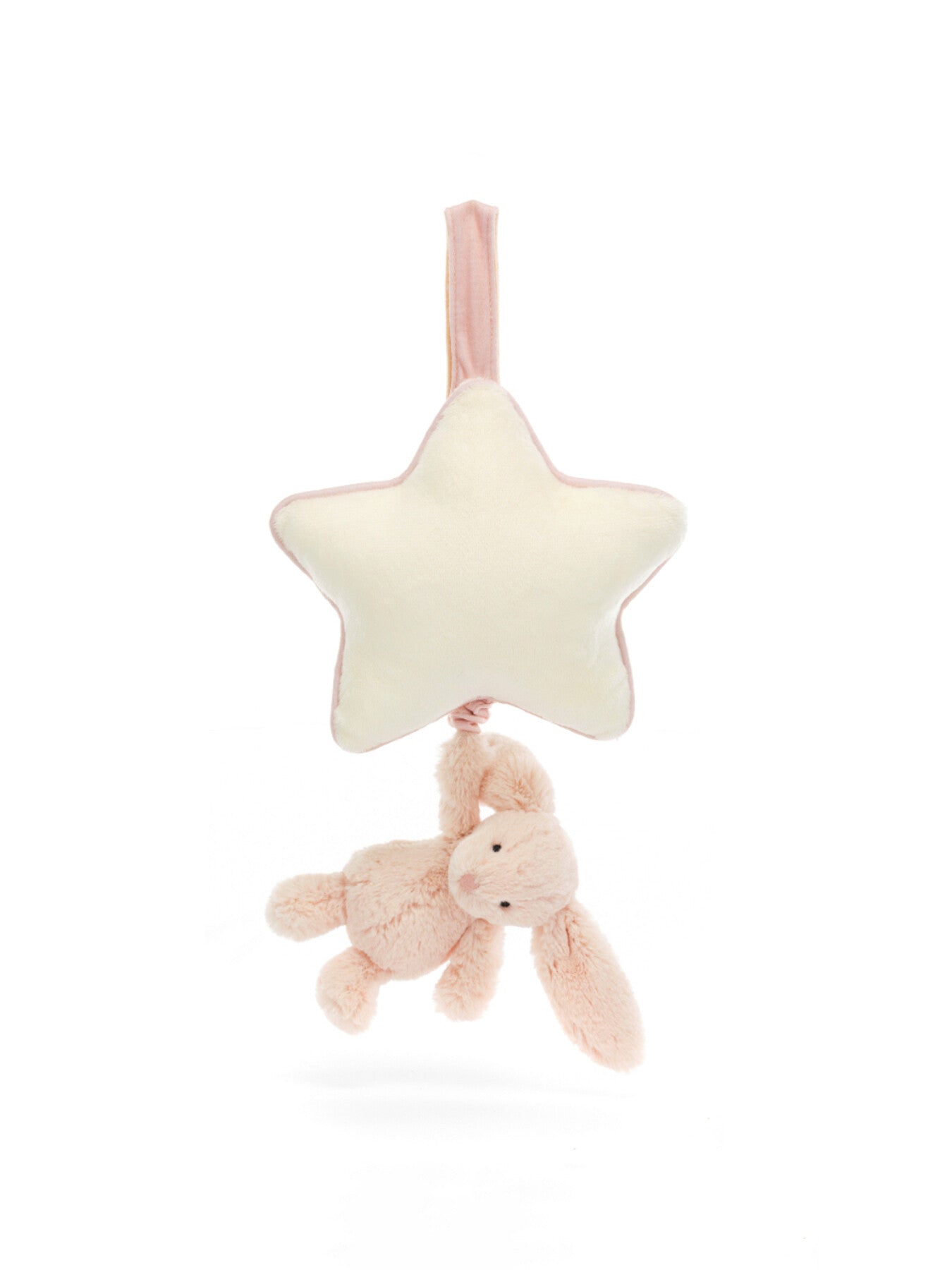 Bashful Blush Bunny Musical Pull