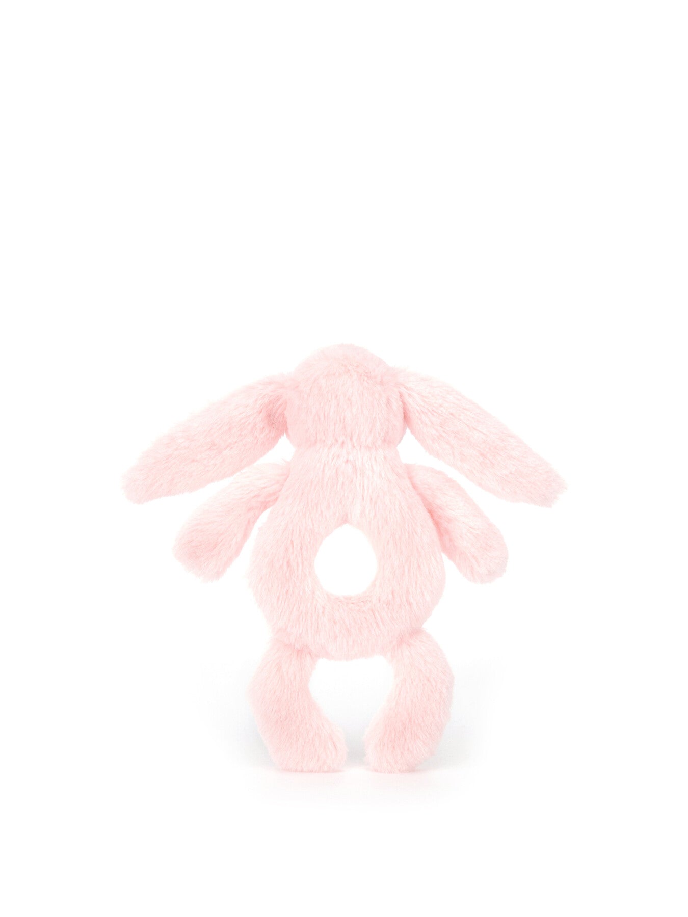 Bashful Pink Bunny Ring Rattle