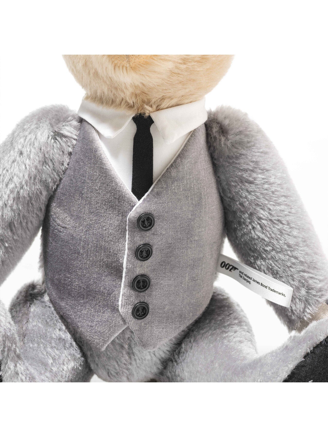 James Bond Goldfinger Musical Teddy Bear