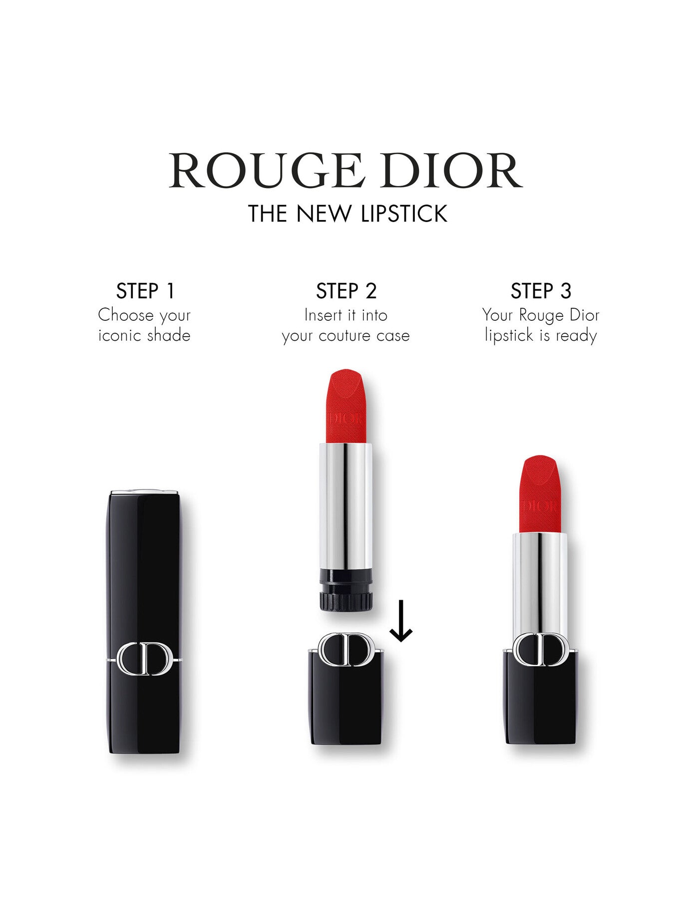 Rouge Dior Couture Lipstick Refill - Satin