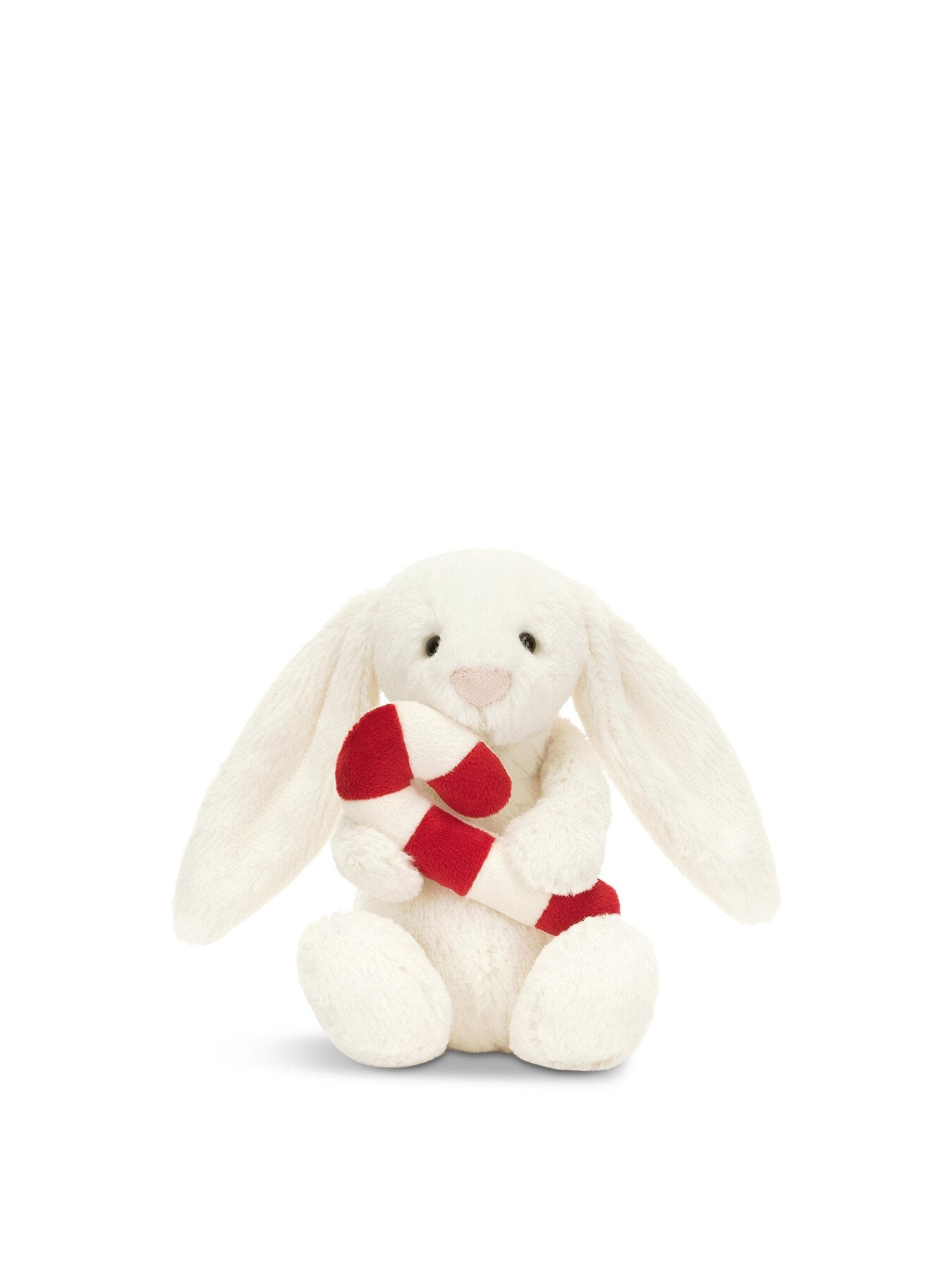 Bashful Bunny with Candy Cane