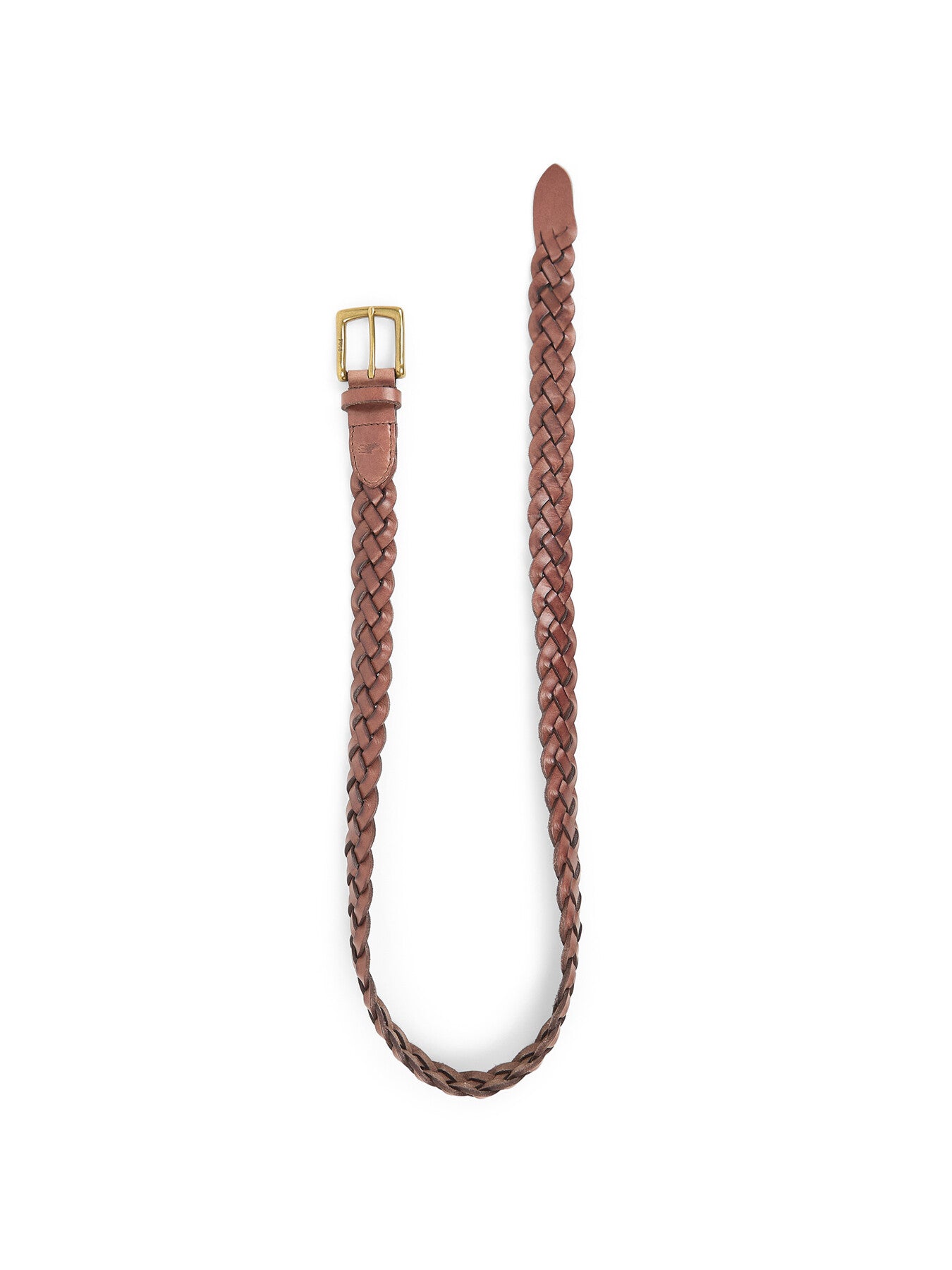 Braided Leather Belt