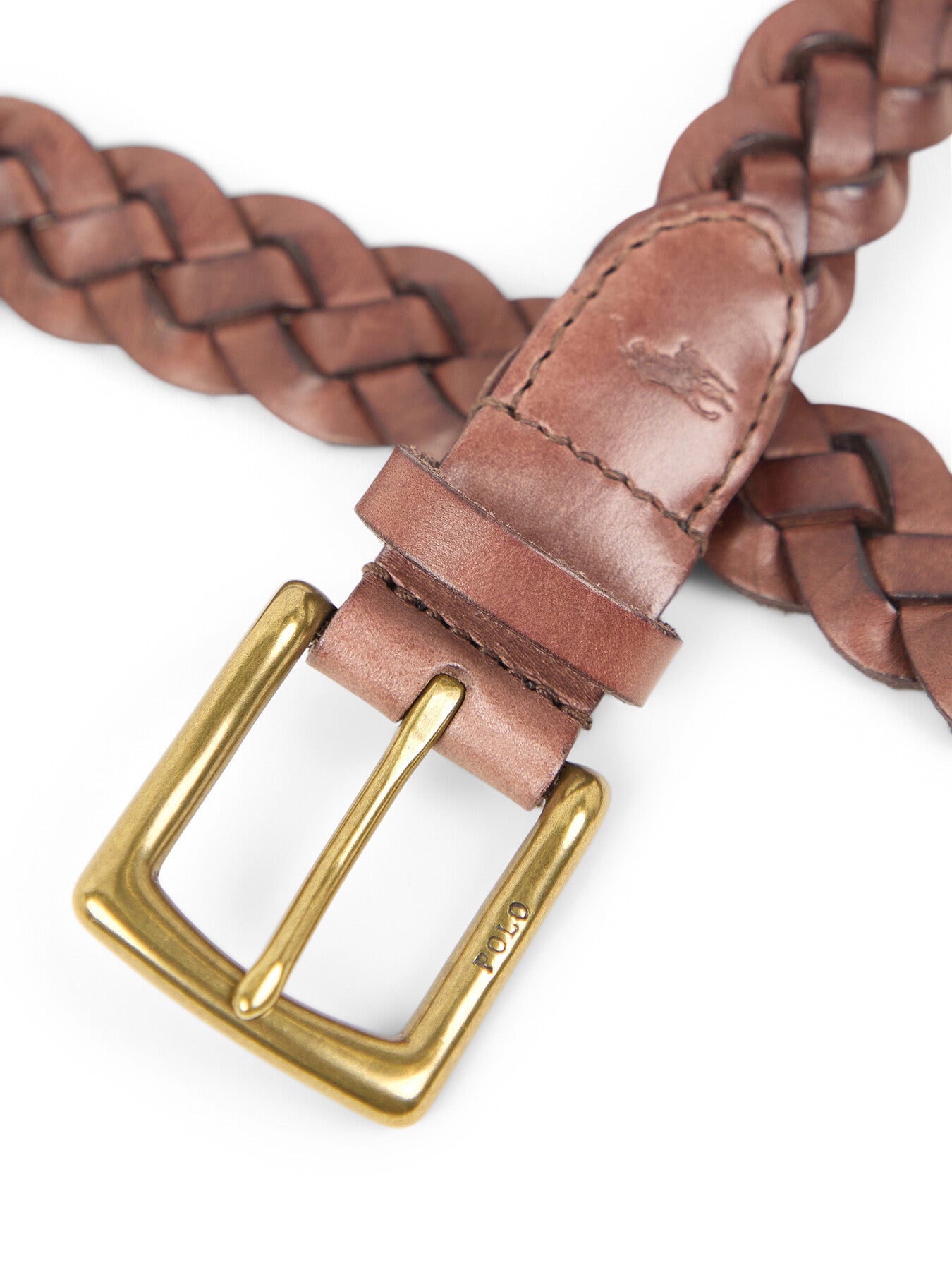 Braided Leather Belt