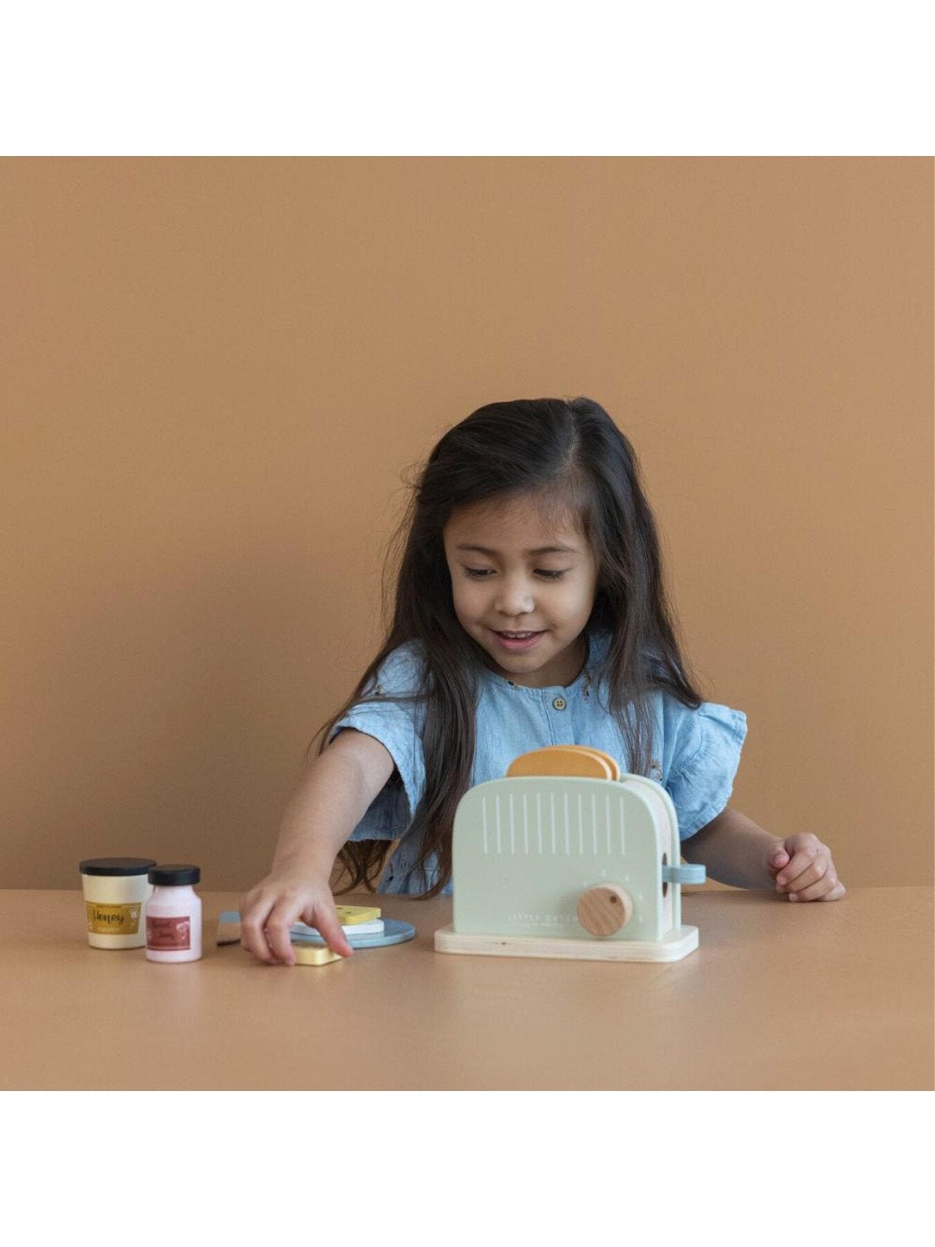 Wooden Toaster Set