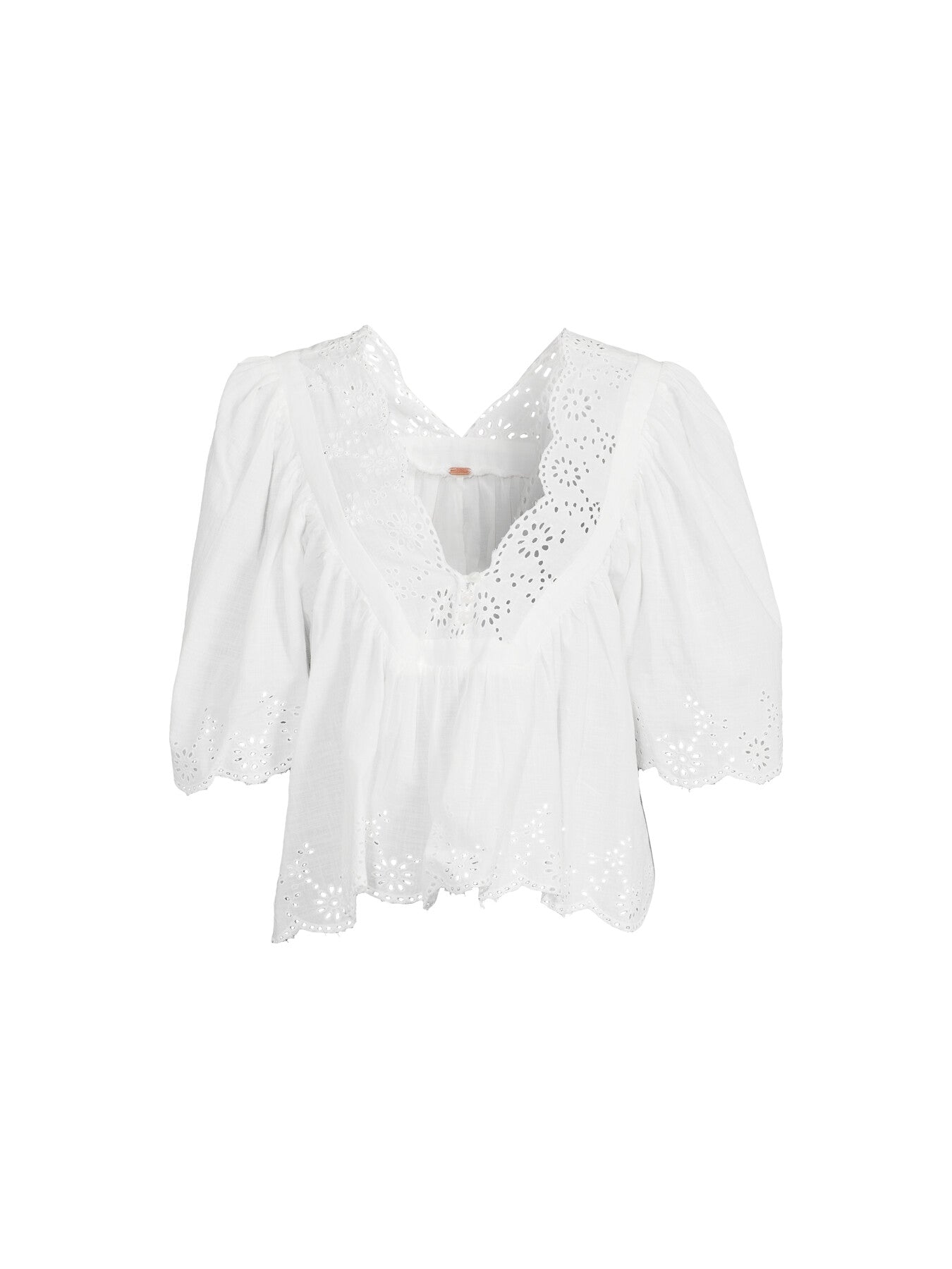 Costa Eyelet Top