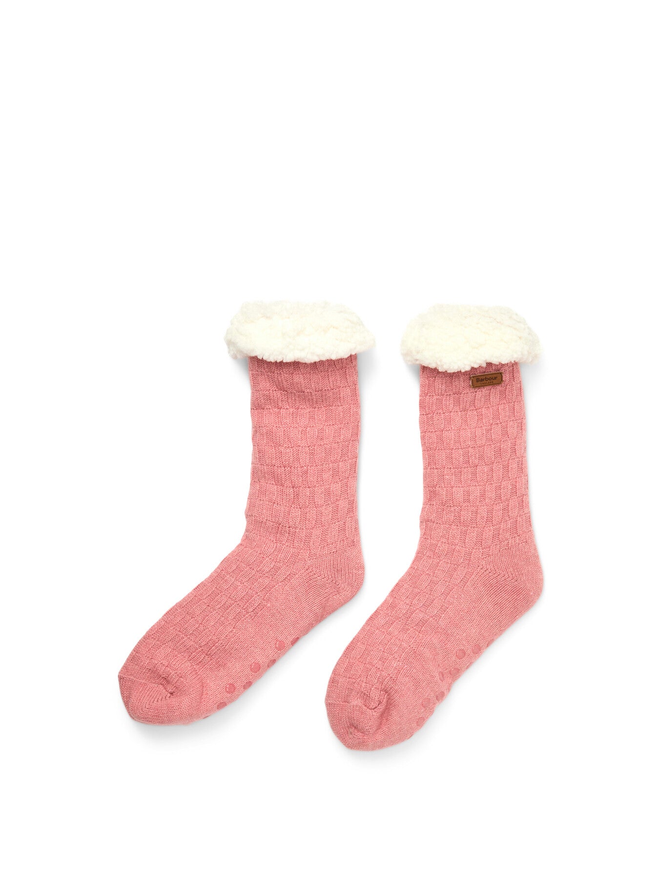 Barbour Cable Knit Lounge Socks