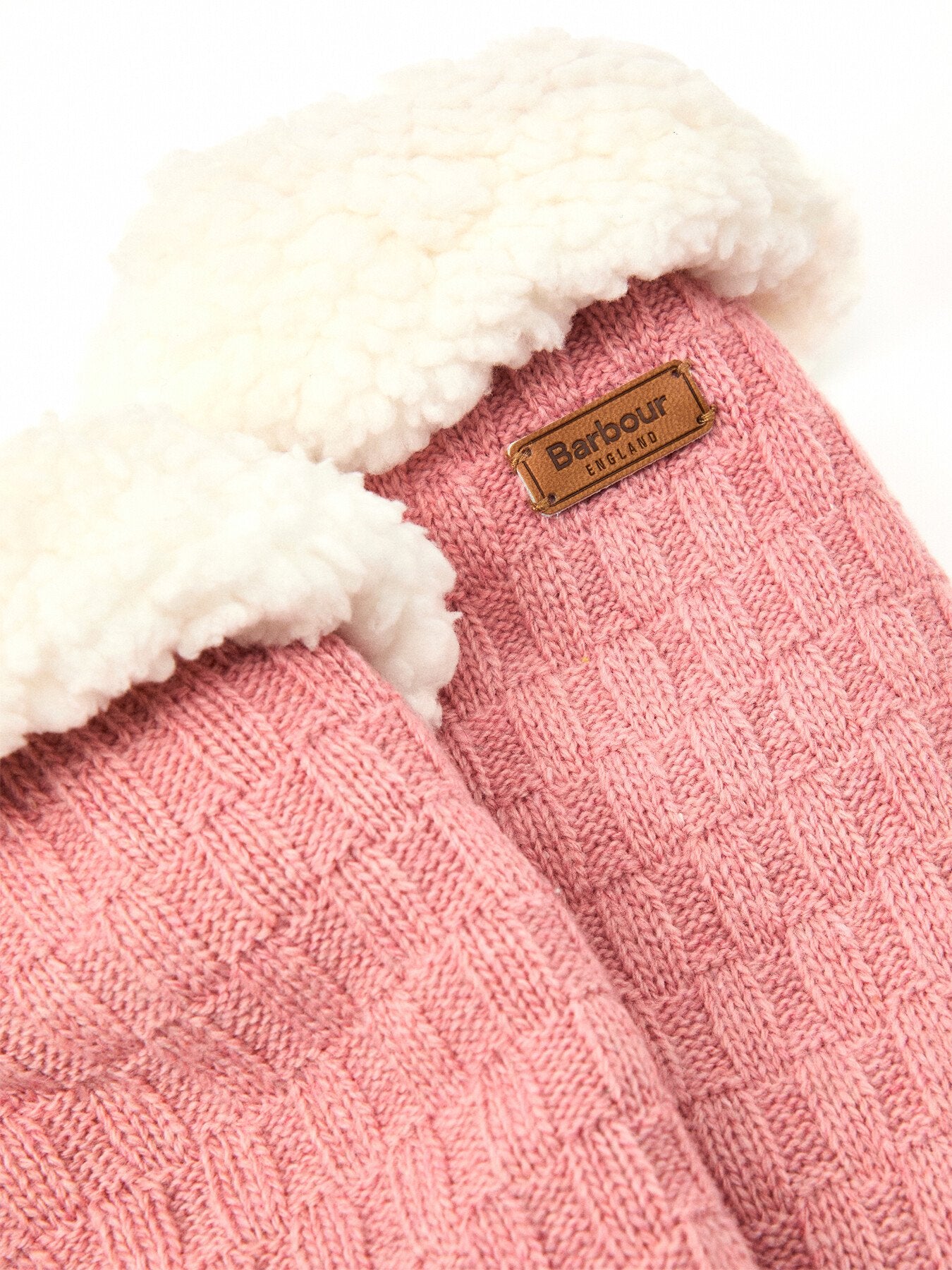 Barbour Cable Knit Lounge Socks
