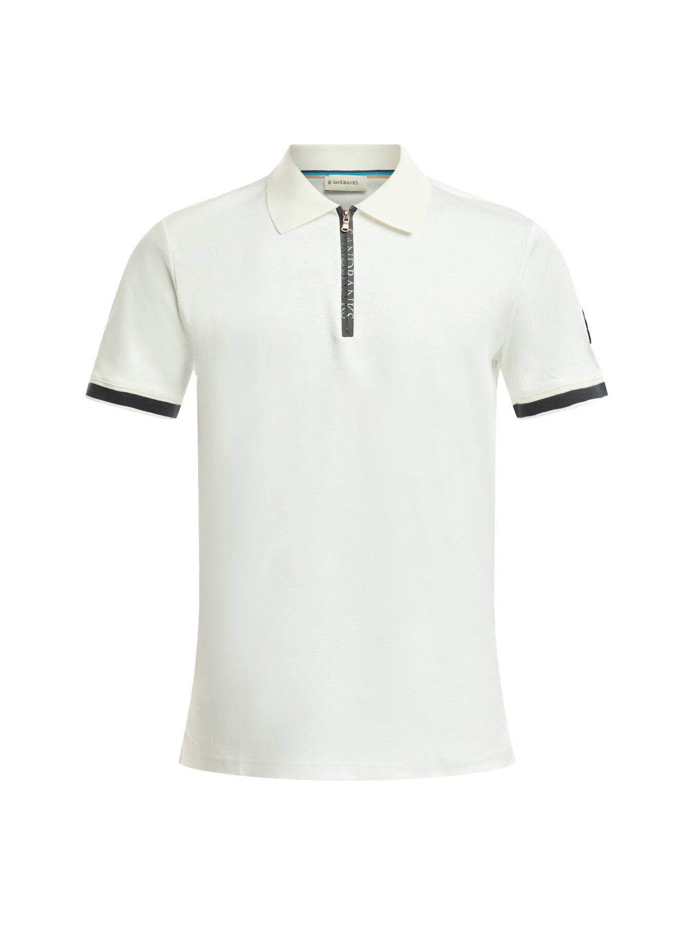 Silicone Zip Polo Shirt