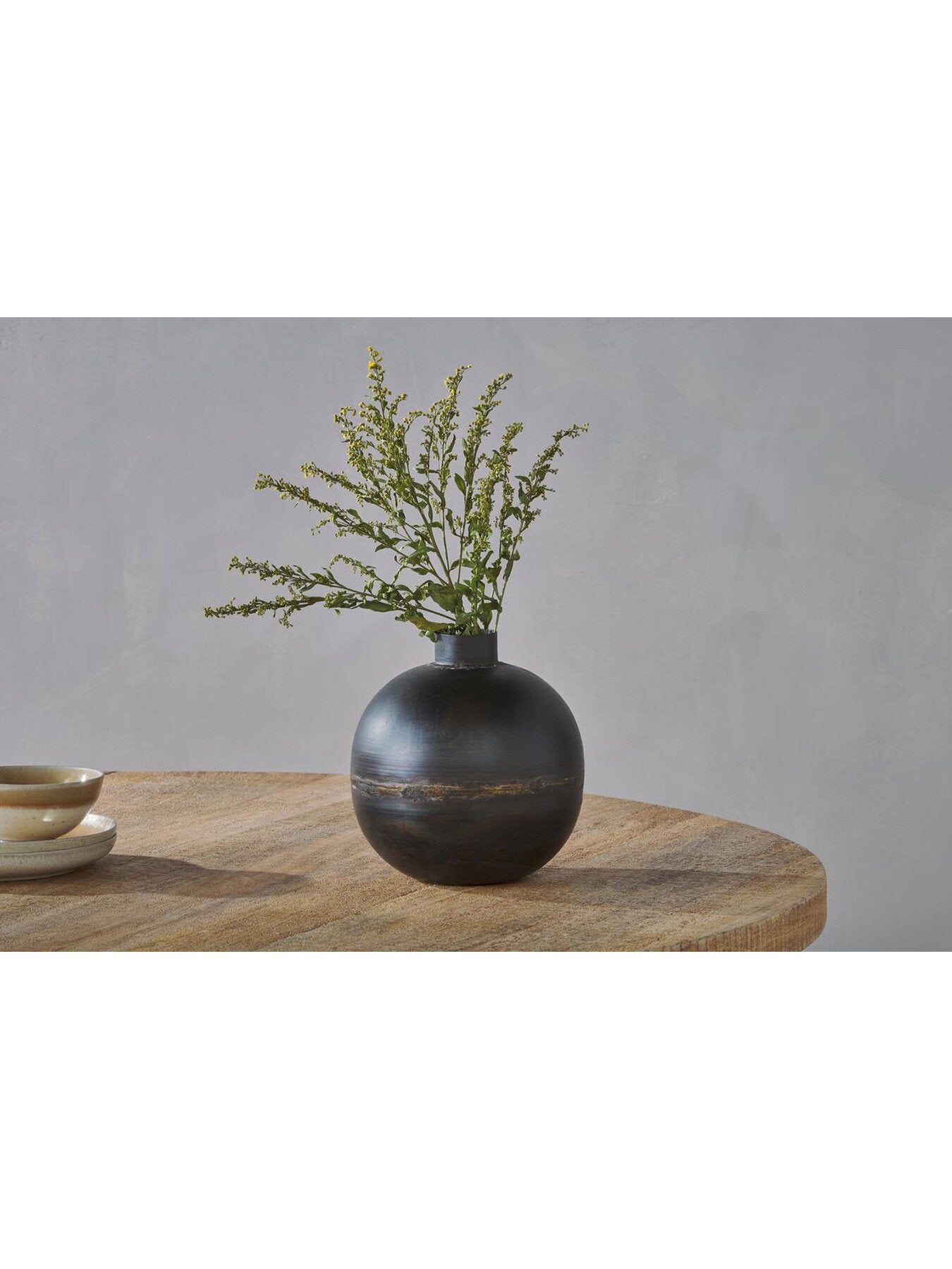 Endo Recycled Iron Vase