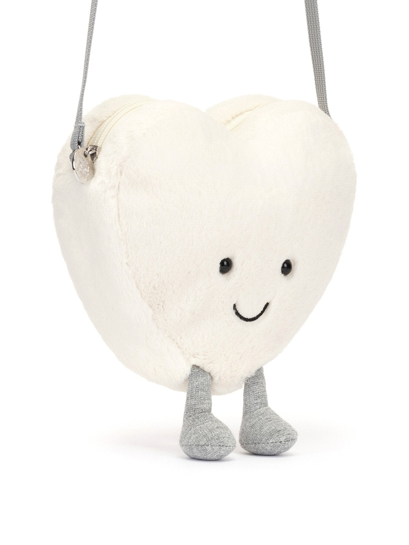 Amuseable Cream Heart Bag