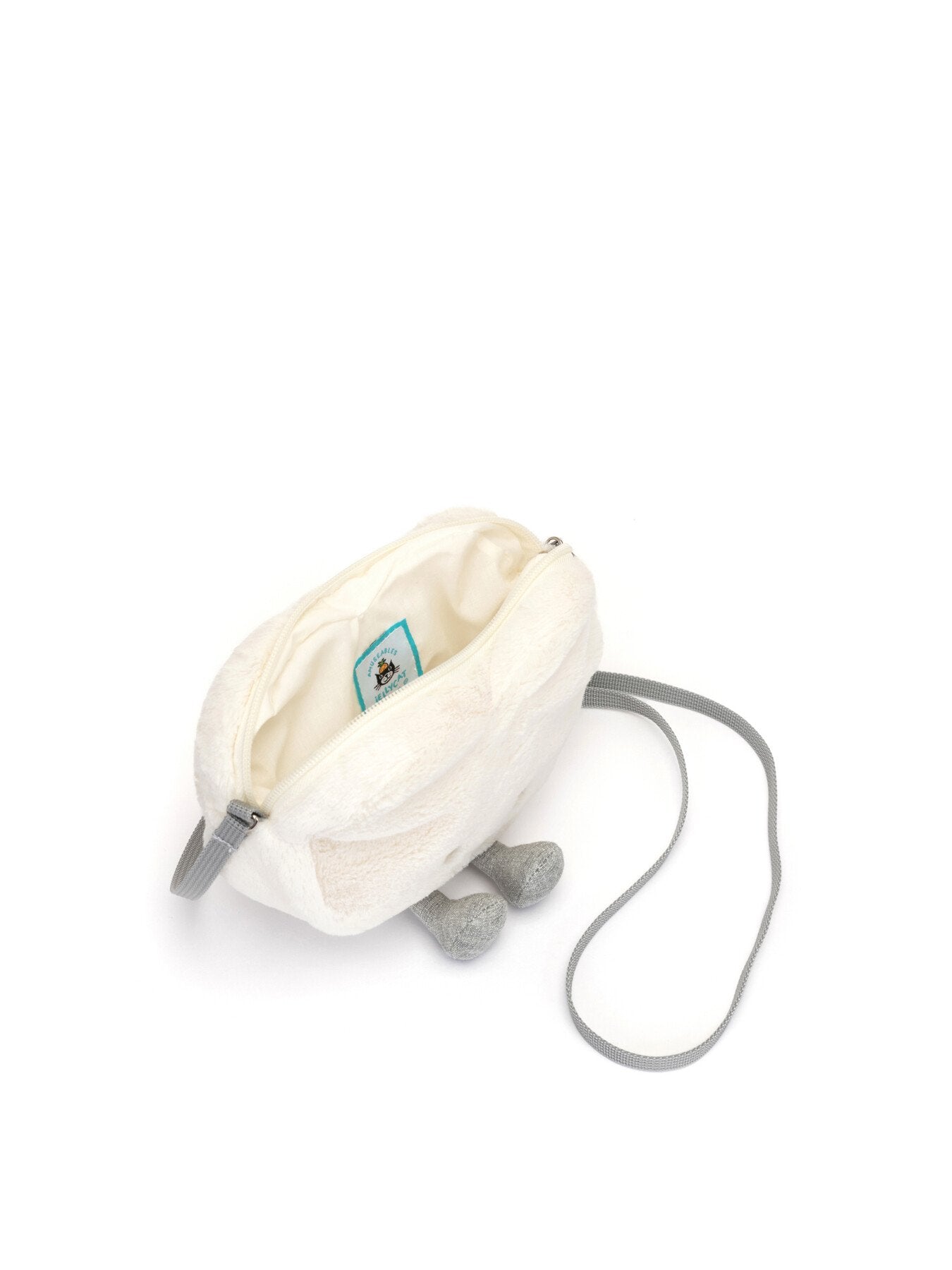 Amuseable Cream Heart Bag