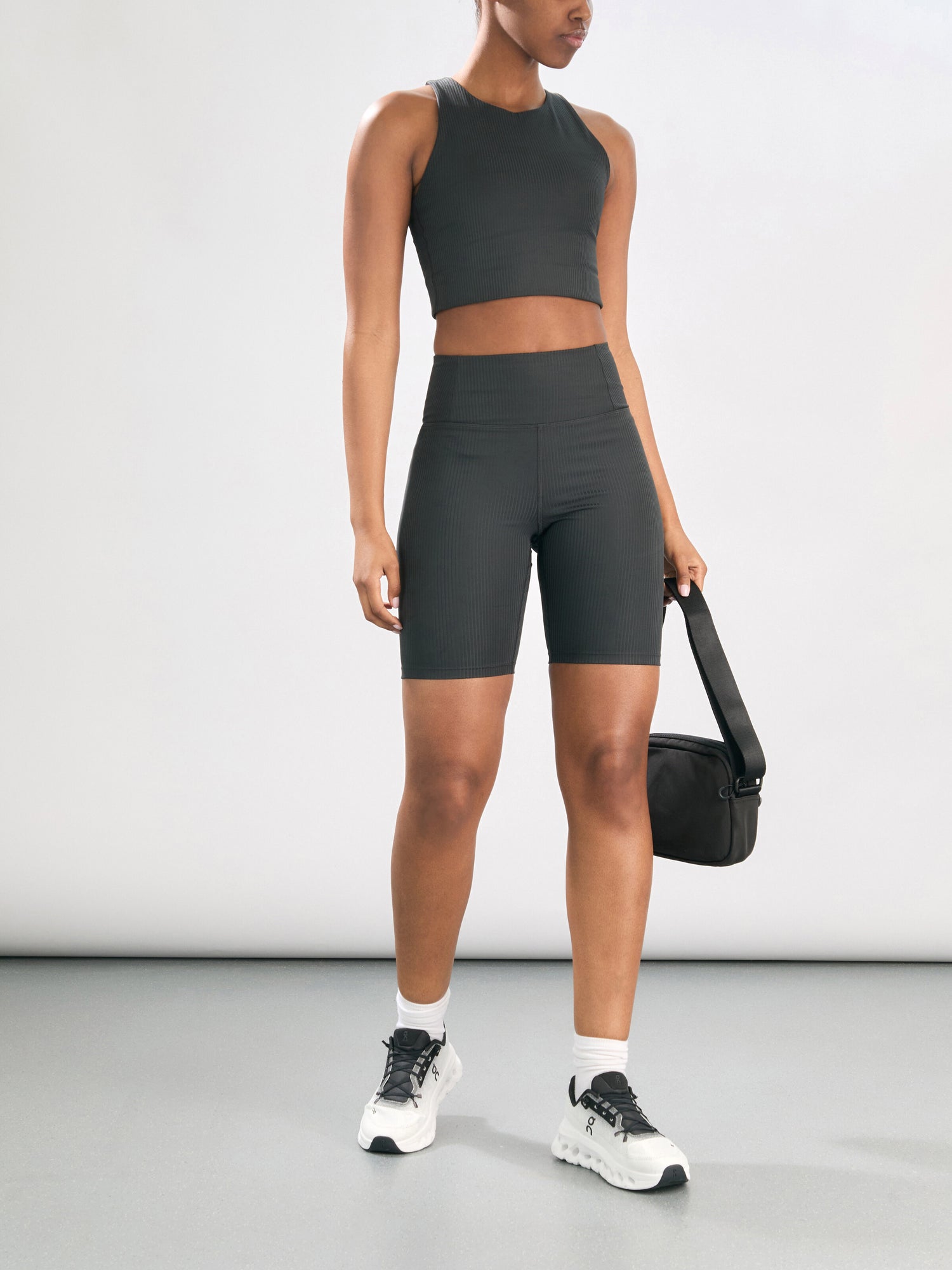 Rib High-Rise Bike Short