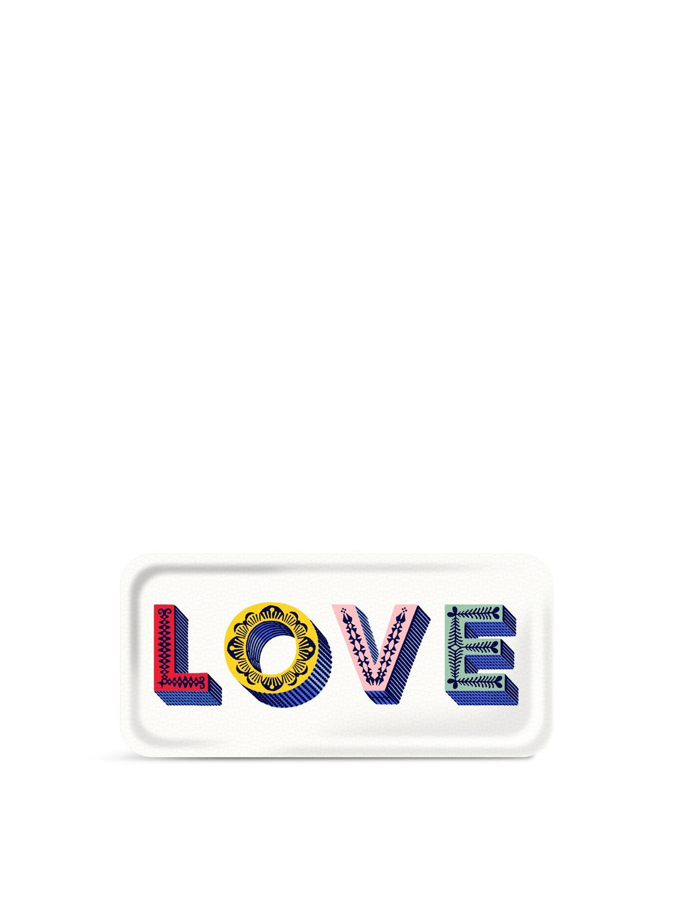 Love Multi Small Rectangular Tray