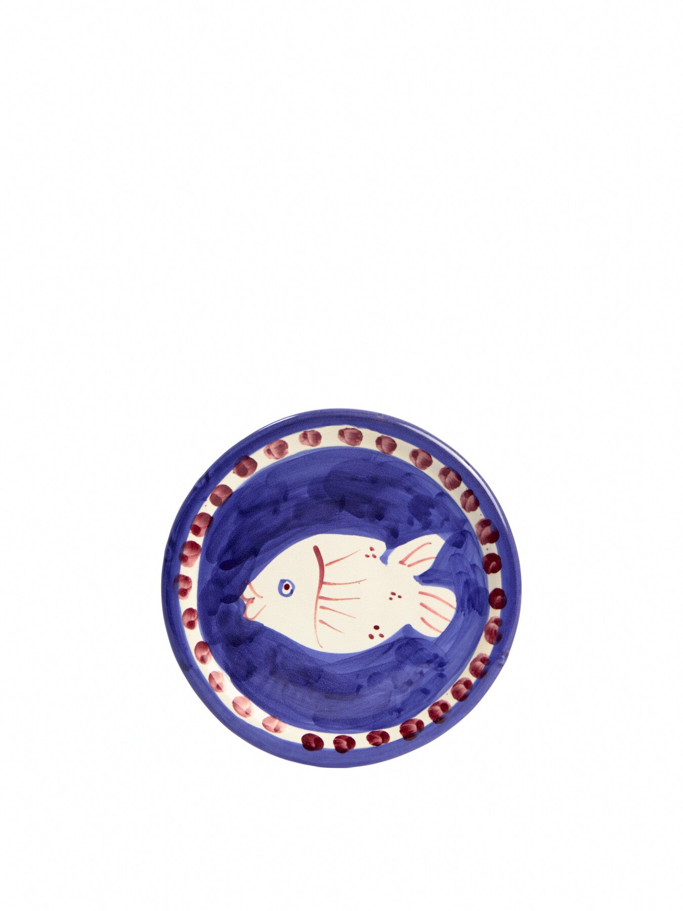 Materia Decorated Poseidon Bread Plate