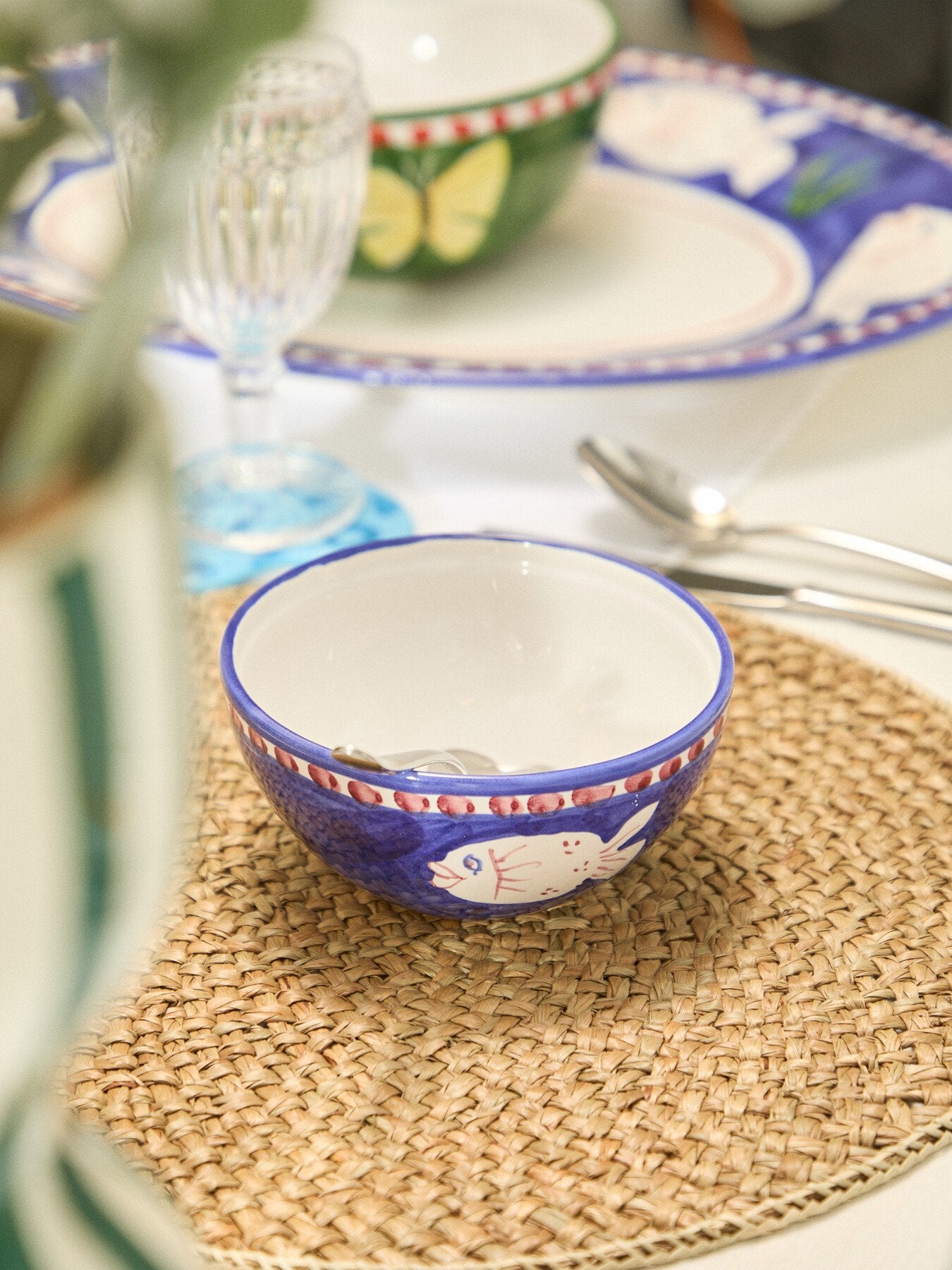 Materia Decorated Poseidon Cereal Bowl