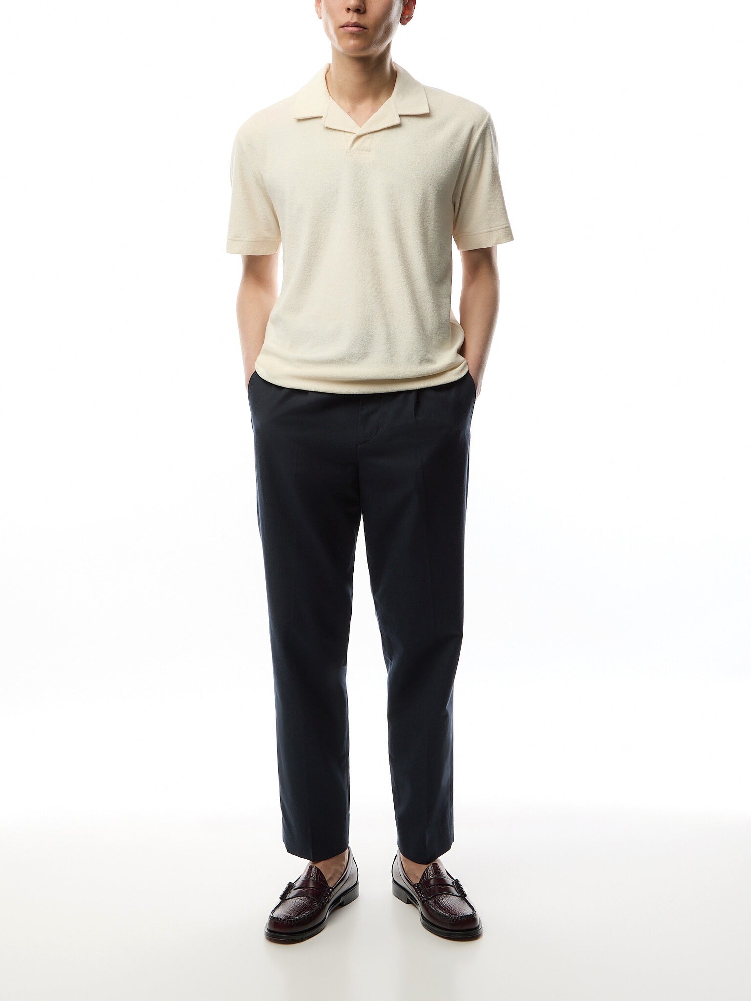 Towelling Polo Shirt