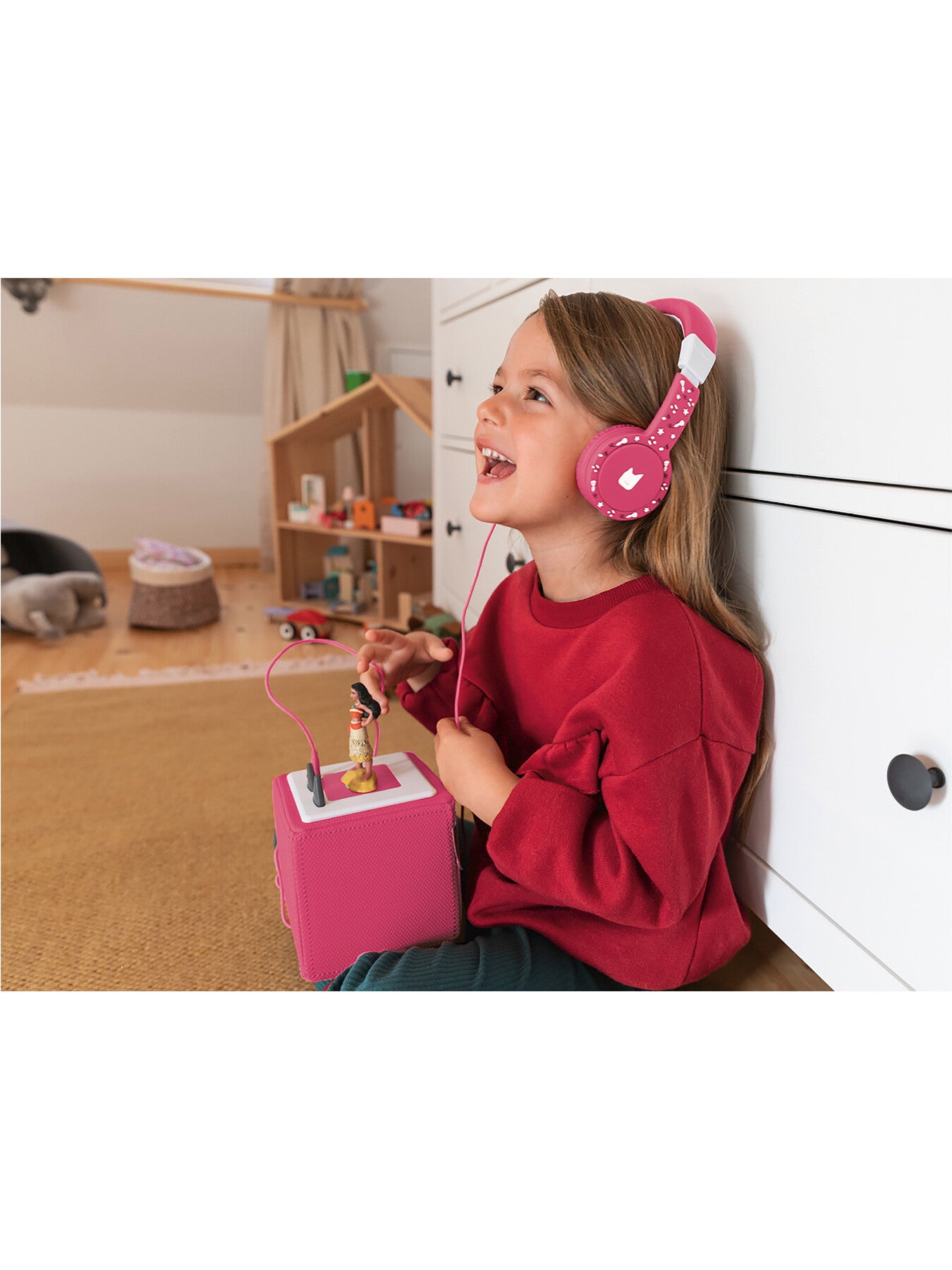Foldable Headphones - Pink