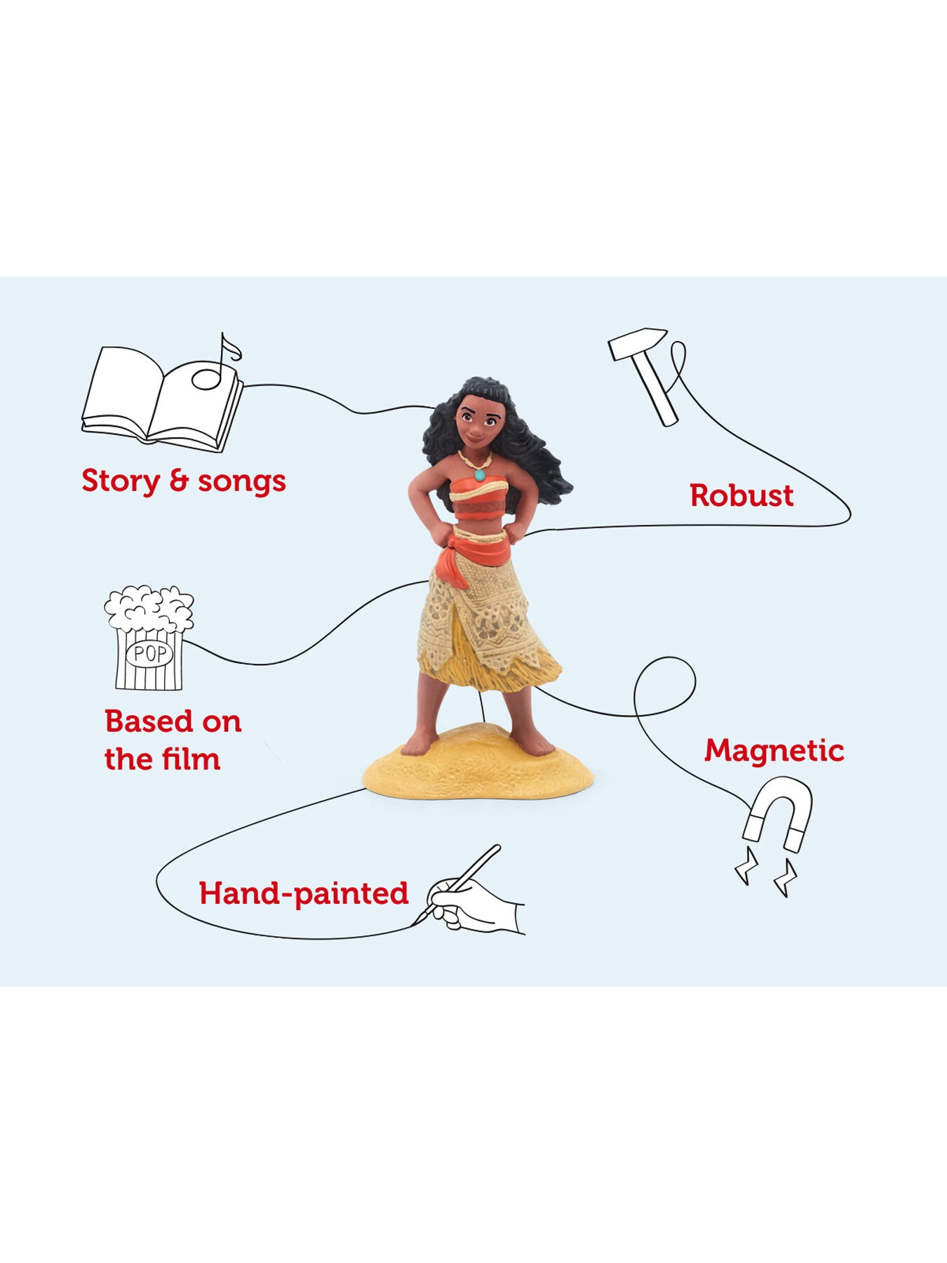 Disney Moana Tonies Audio Character