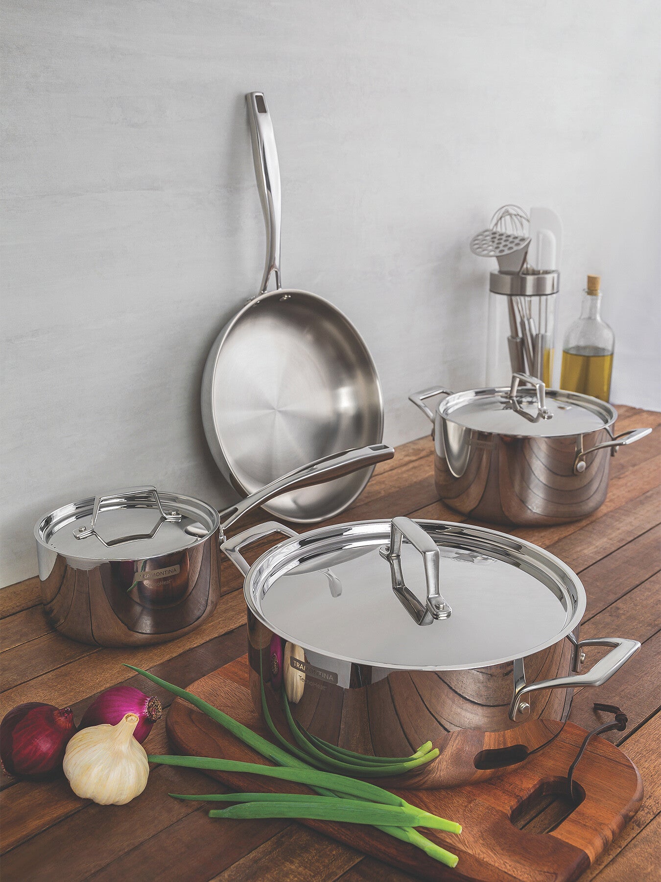 Grano Tri-Ply Stainless Steel Saucepan 2.2L