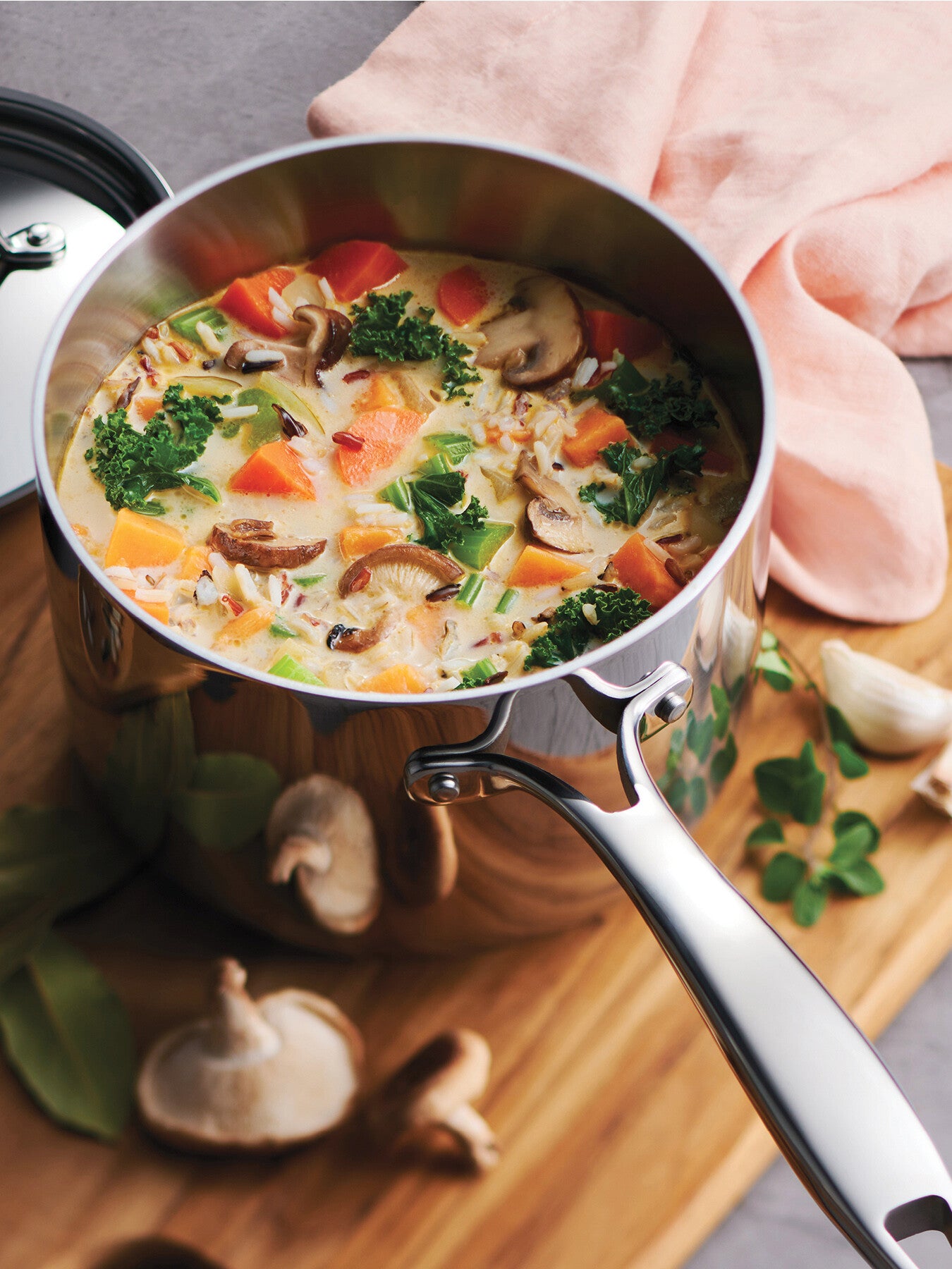 Grano Tri-Ply Stainless Steel Saucepan 3.1L