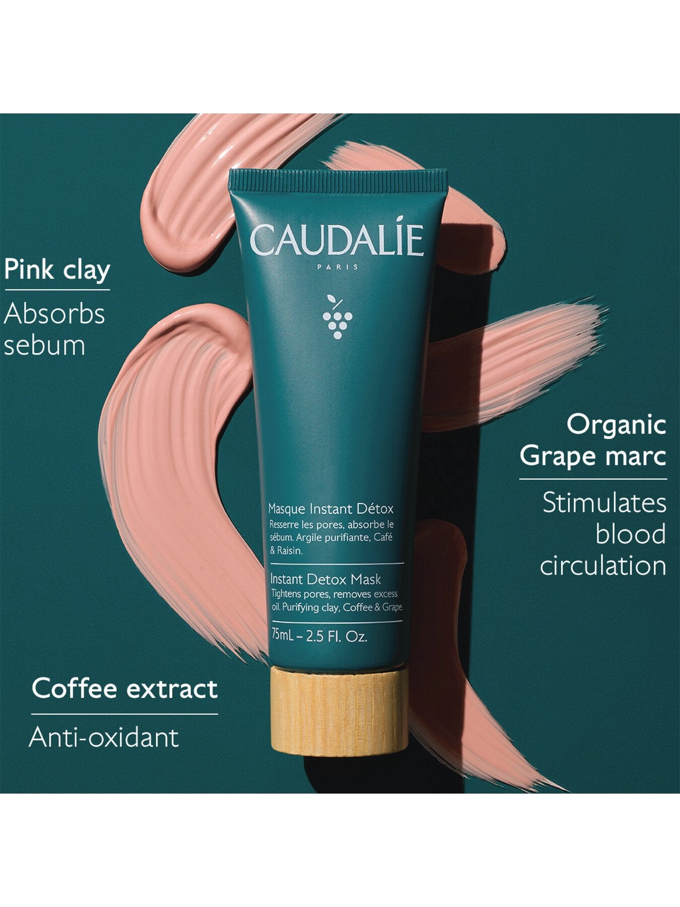 Vinergetic C Instant Detox Mask 35ml