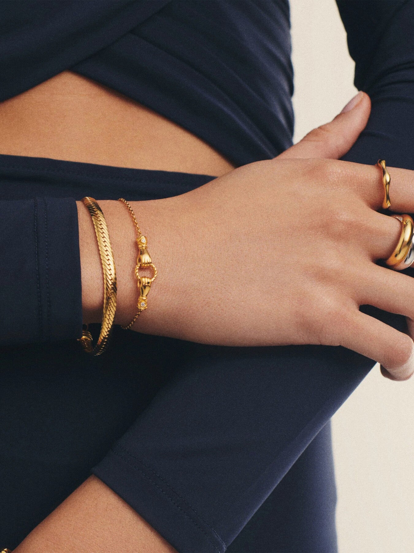 Harris Reed In Good Hands Slider Bracelet