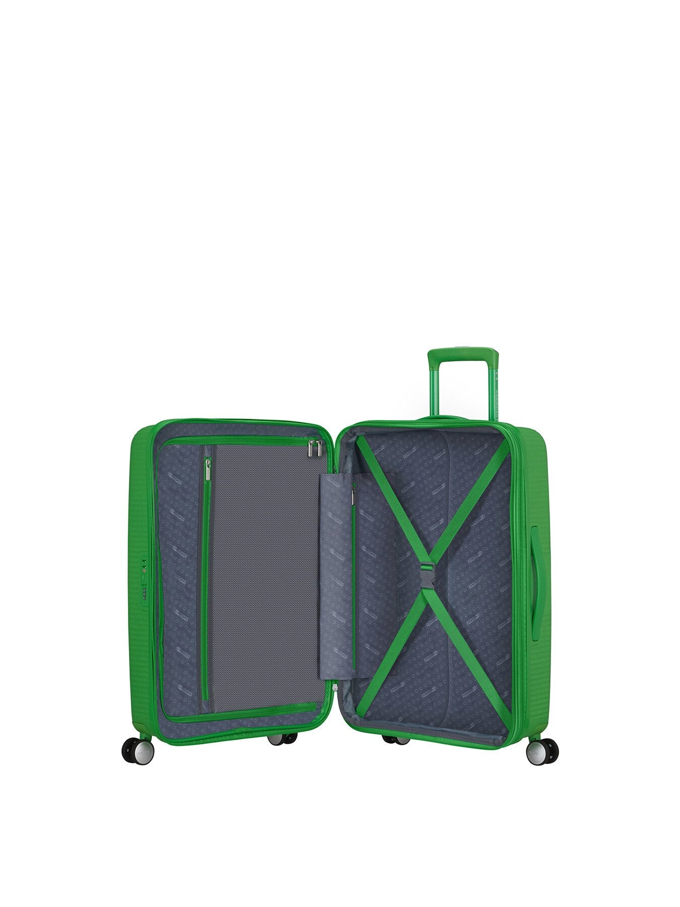 Soundbox Spinner Suitcase Exp Grass Green 67 cm