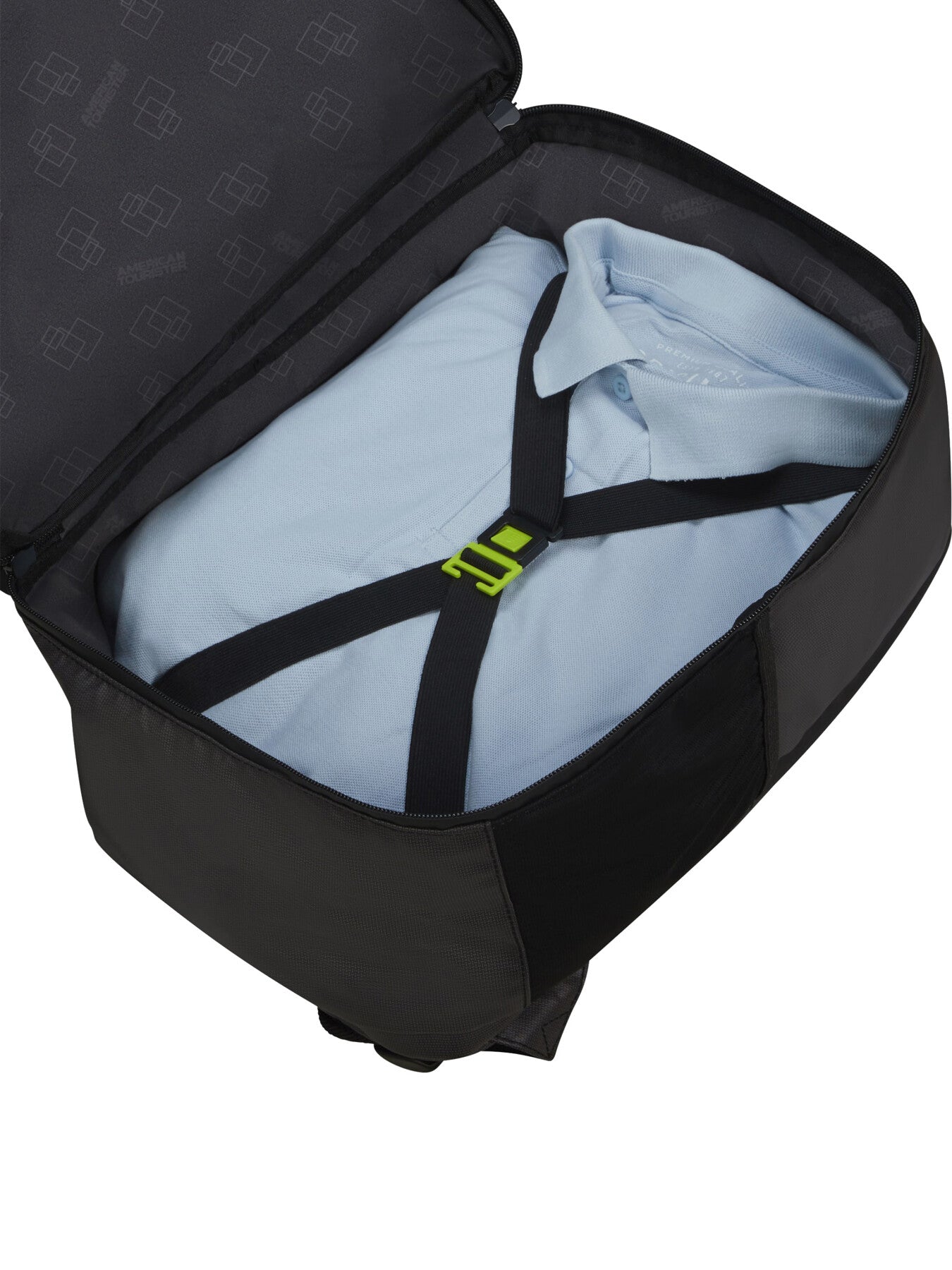 Urban Track Cabin Backpack Coated BlackLime 40 cm