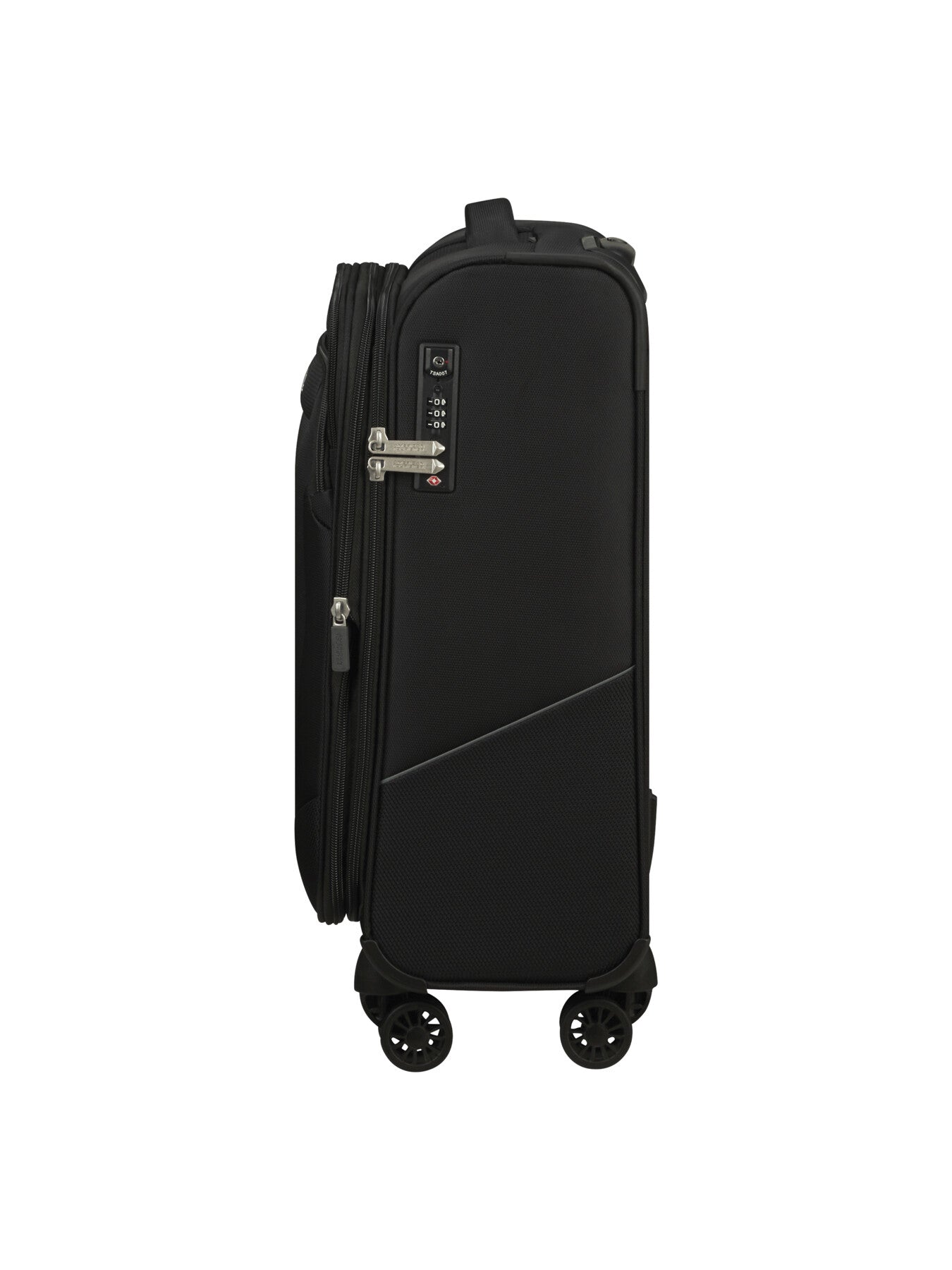 Summerride Suitcase S Exp Black 55 cm