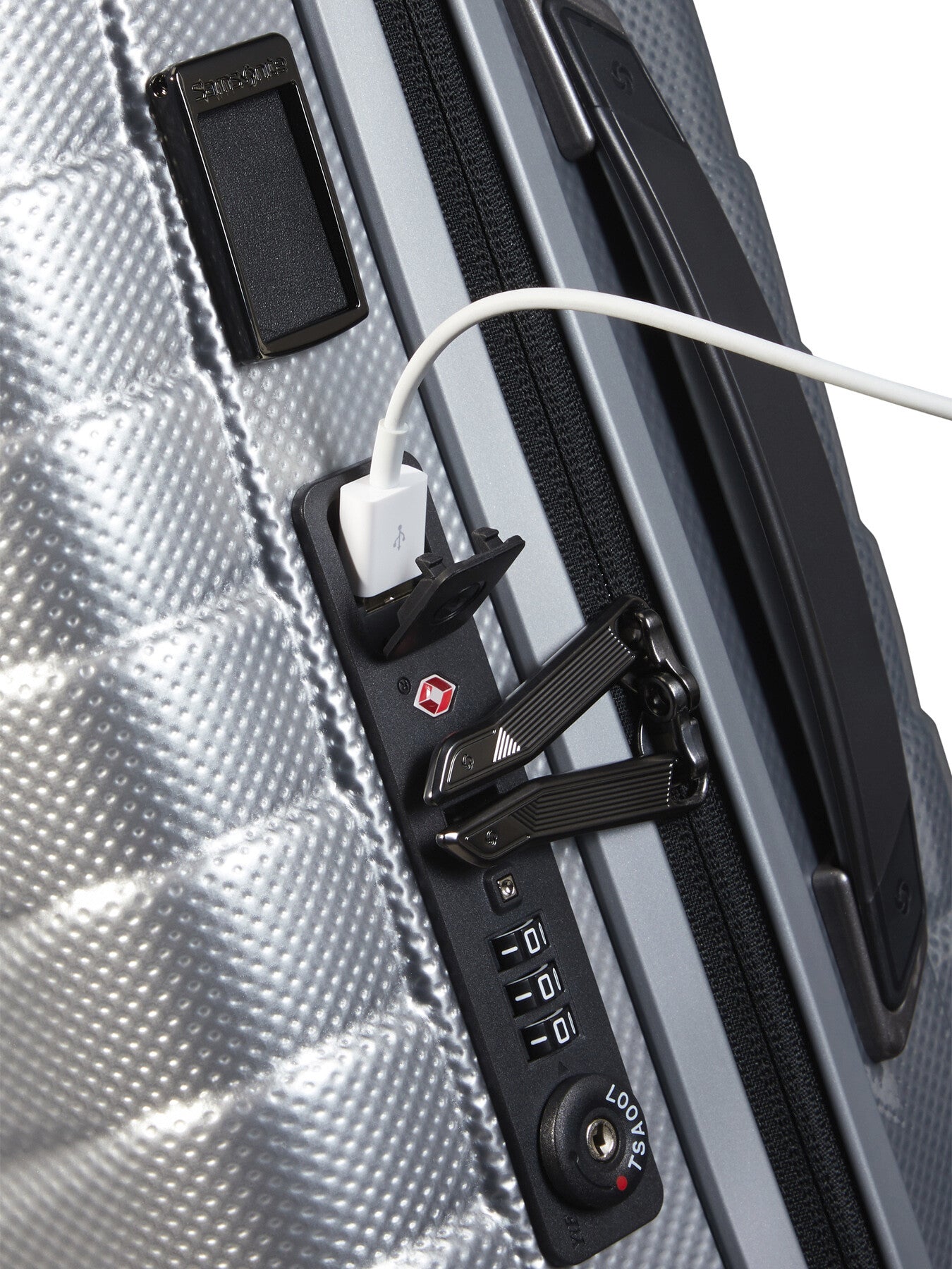 Proxis Spinner Expandable 4-Wheel Suitcase 55cm