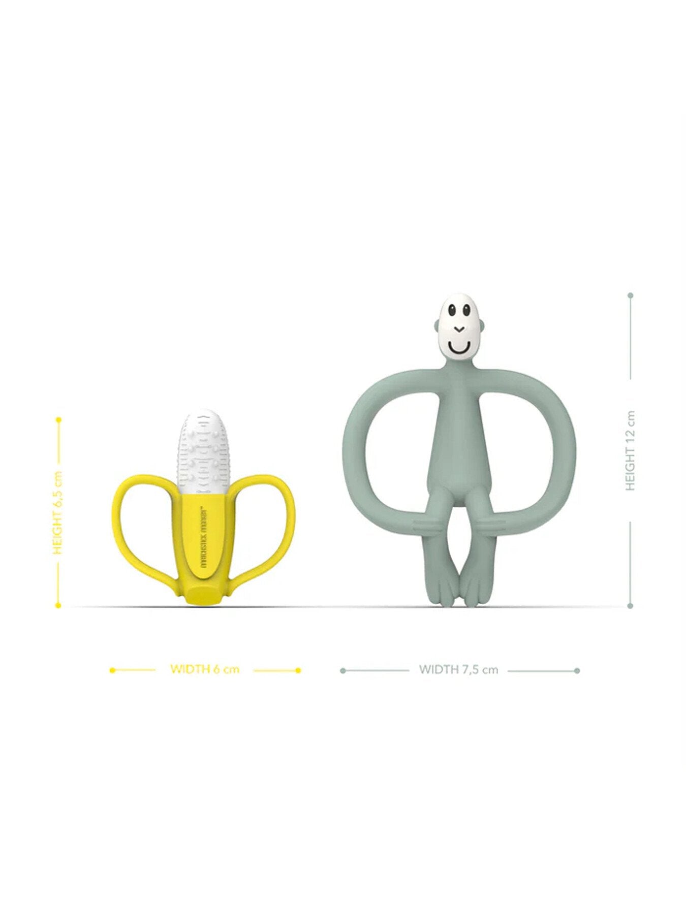 Banana Monkey Teether Gift Set