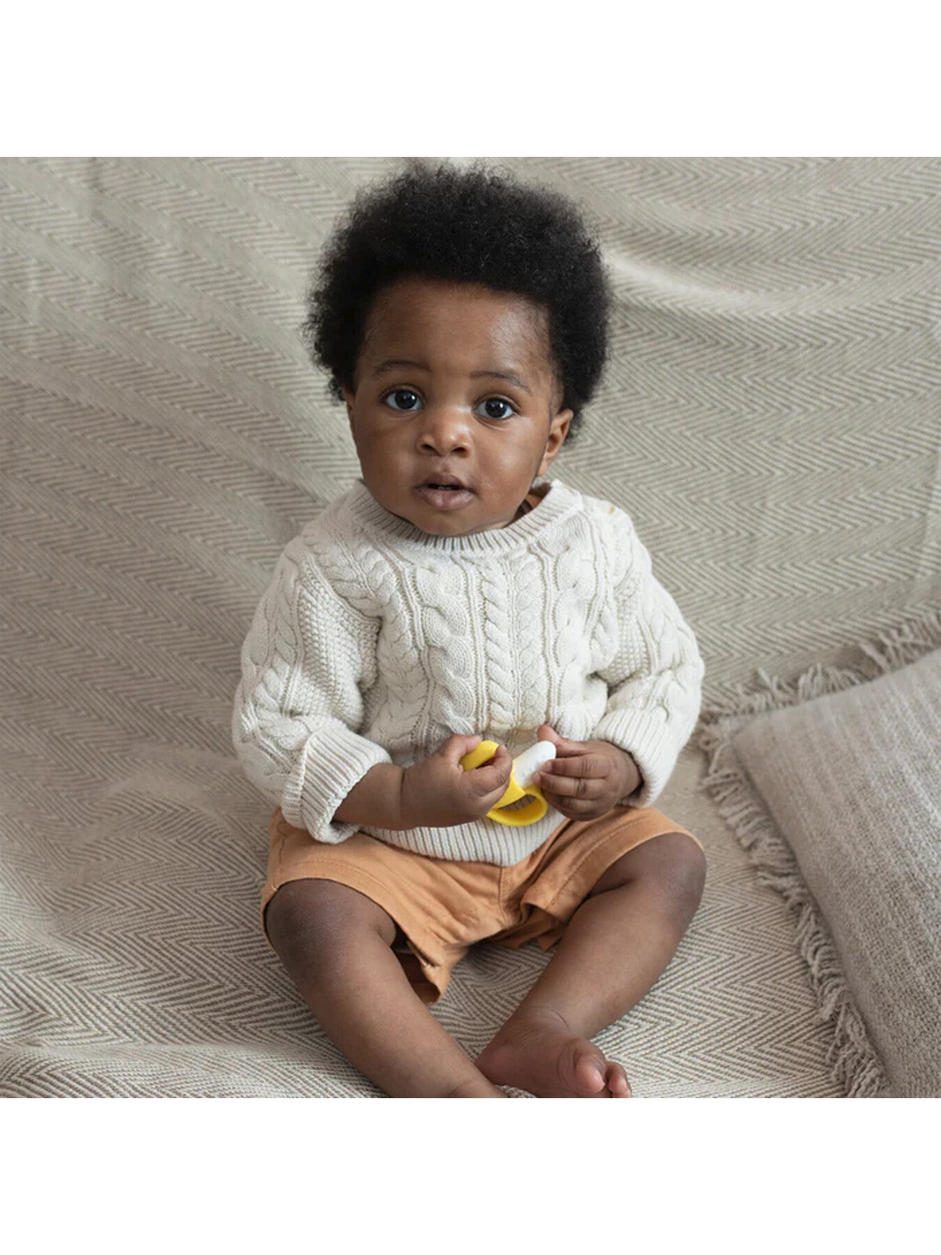 Banana Monkey Teether Gift Set