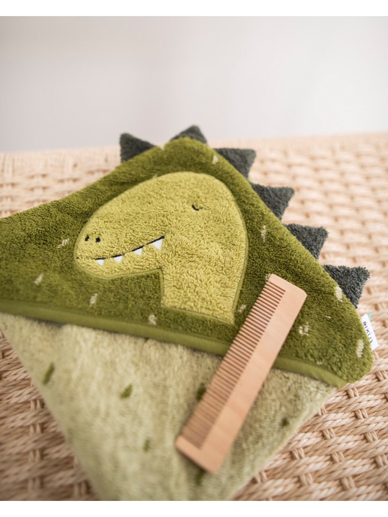 Mr Dino Hooded Towel