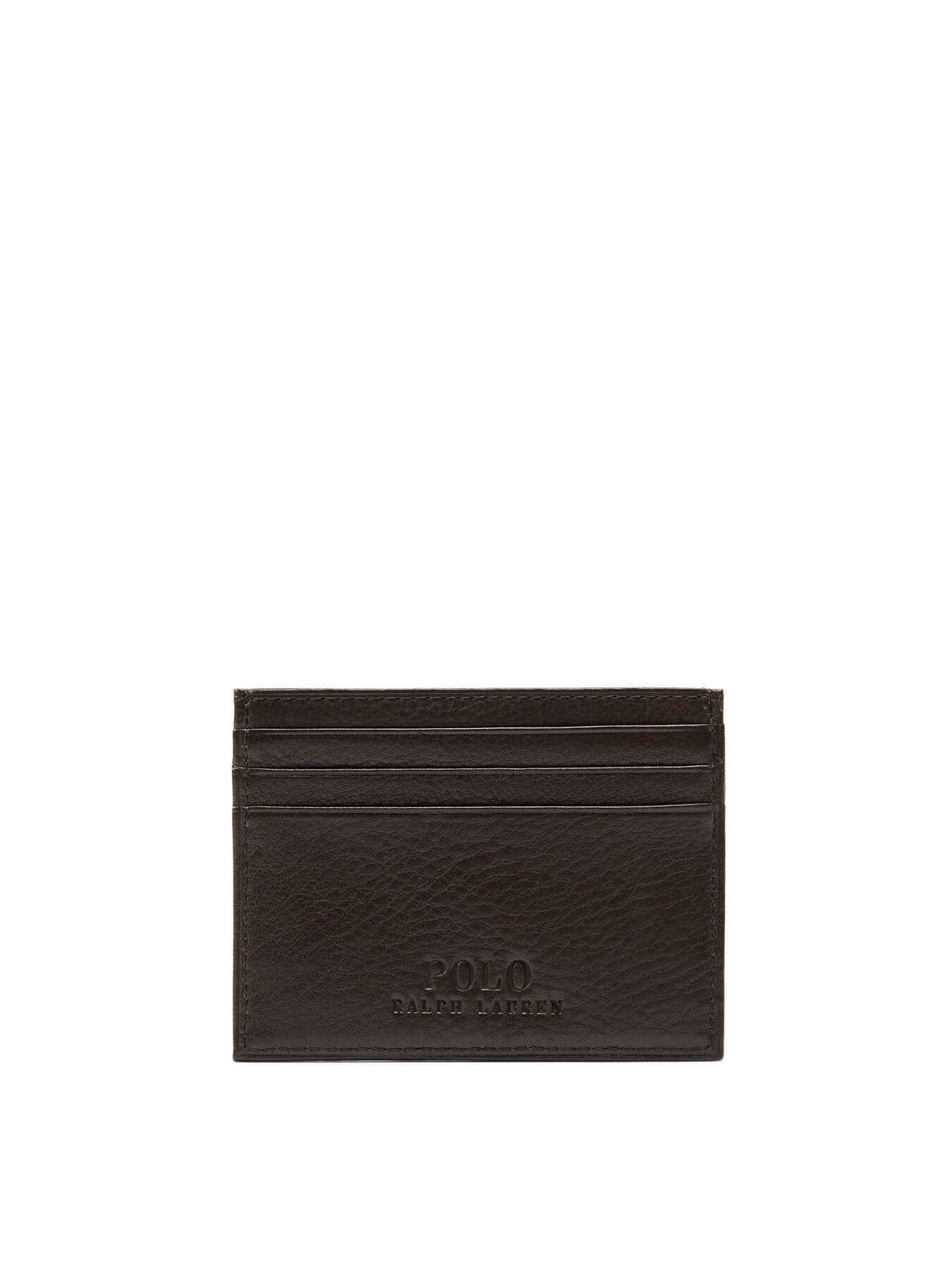Pebbled Leather Card Case
