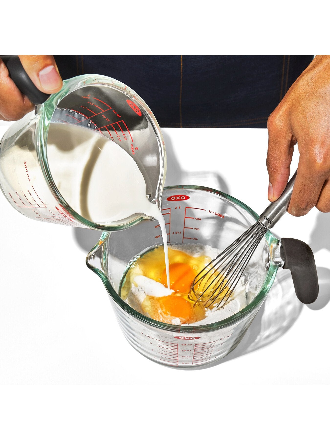 Glass 4 Cup Measuring Jug