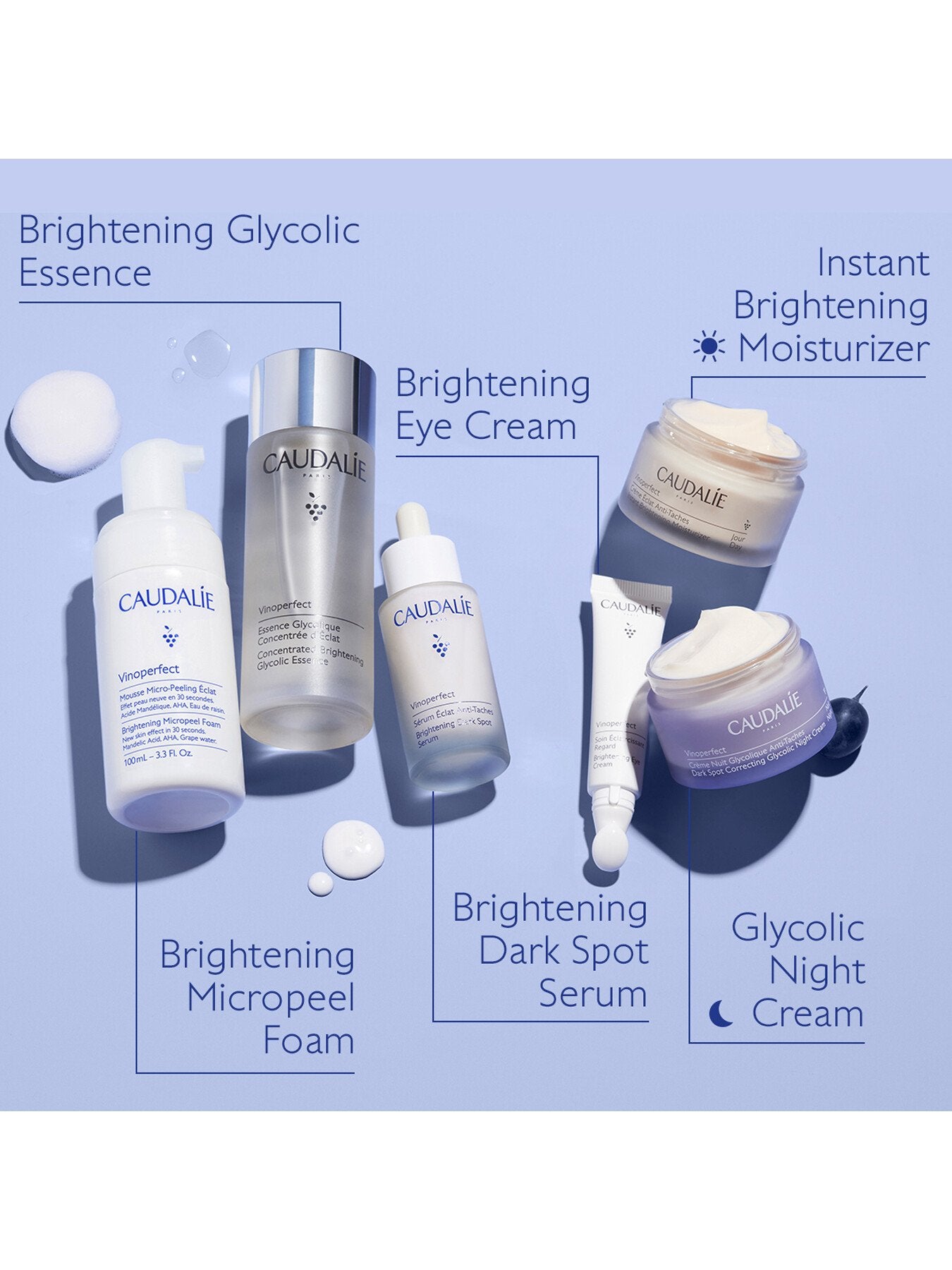 Vinoperfect Brightening Micropeel Foam 100ml