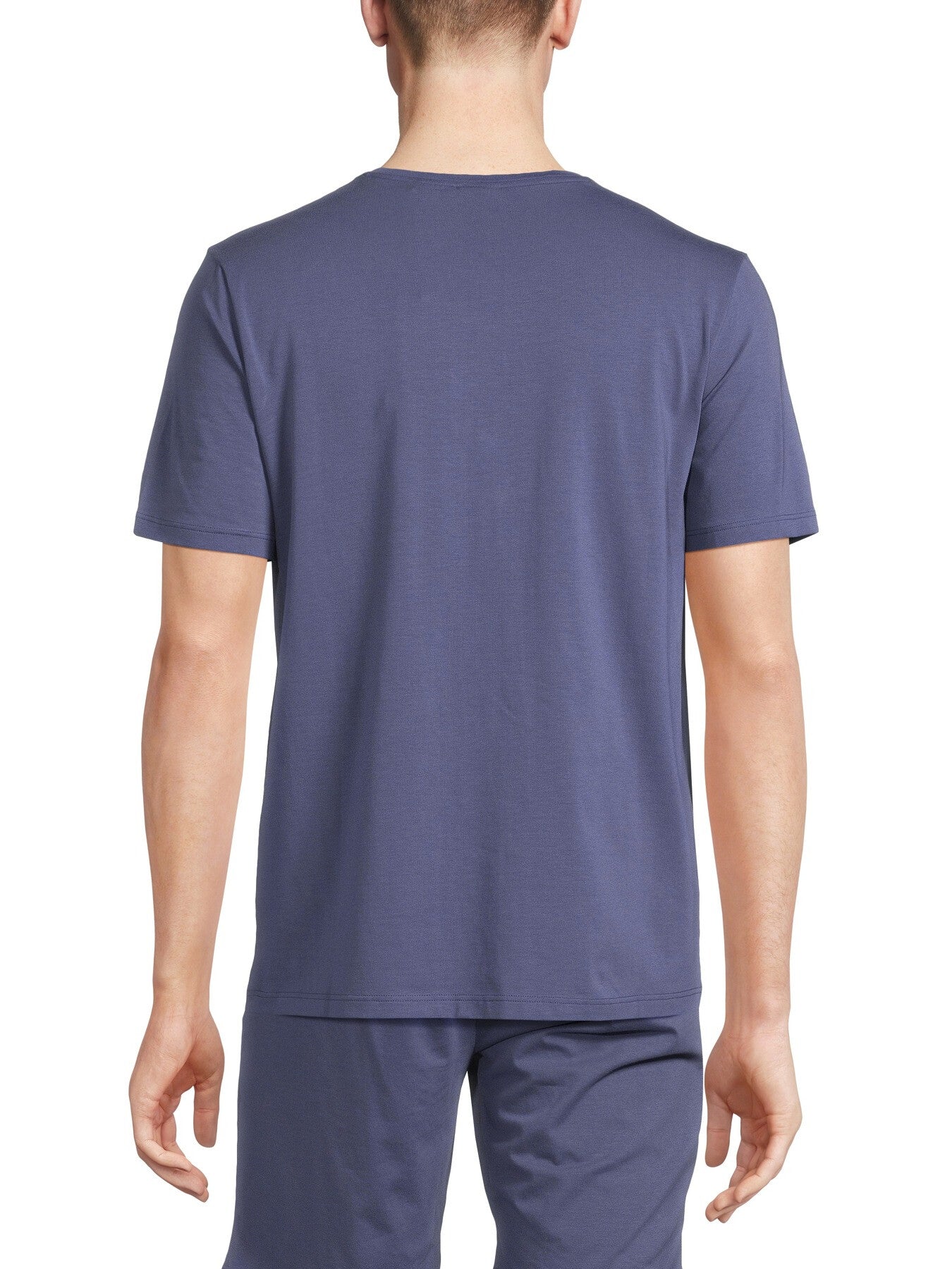 Stretch Cotton T-Shirt With Embroidered Logo