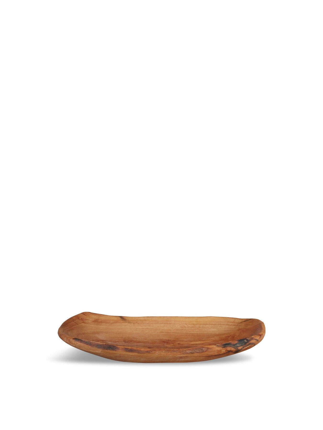 Olive Wood Shallow Bowl